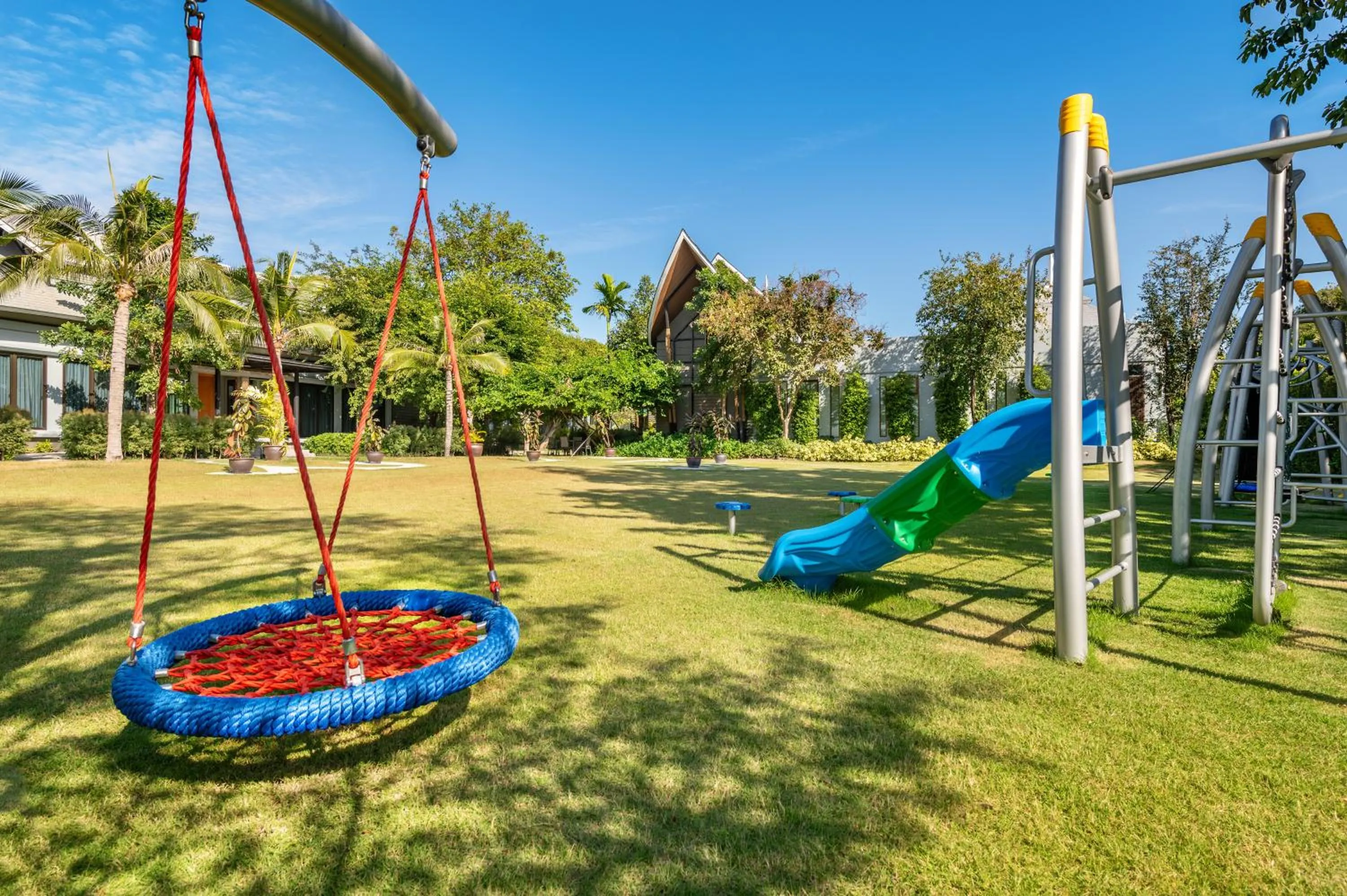 Children play ground in Phukalini Luxury Pool Villa & Onsen