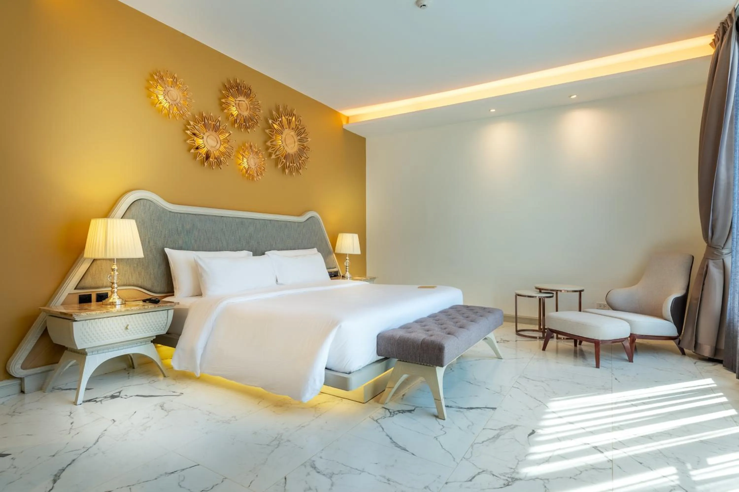 Bedroom, Bed in Phukalini Luxury Pool Villa & Onsen