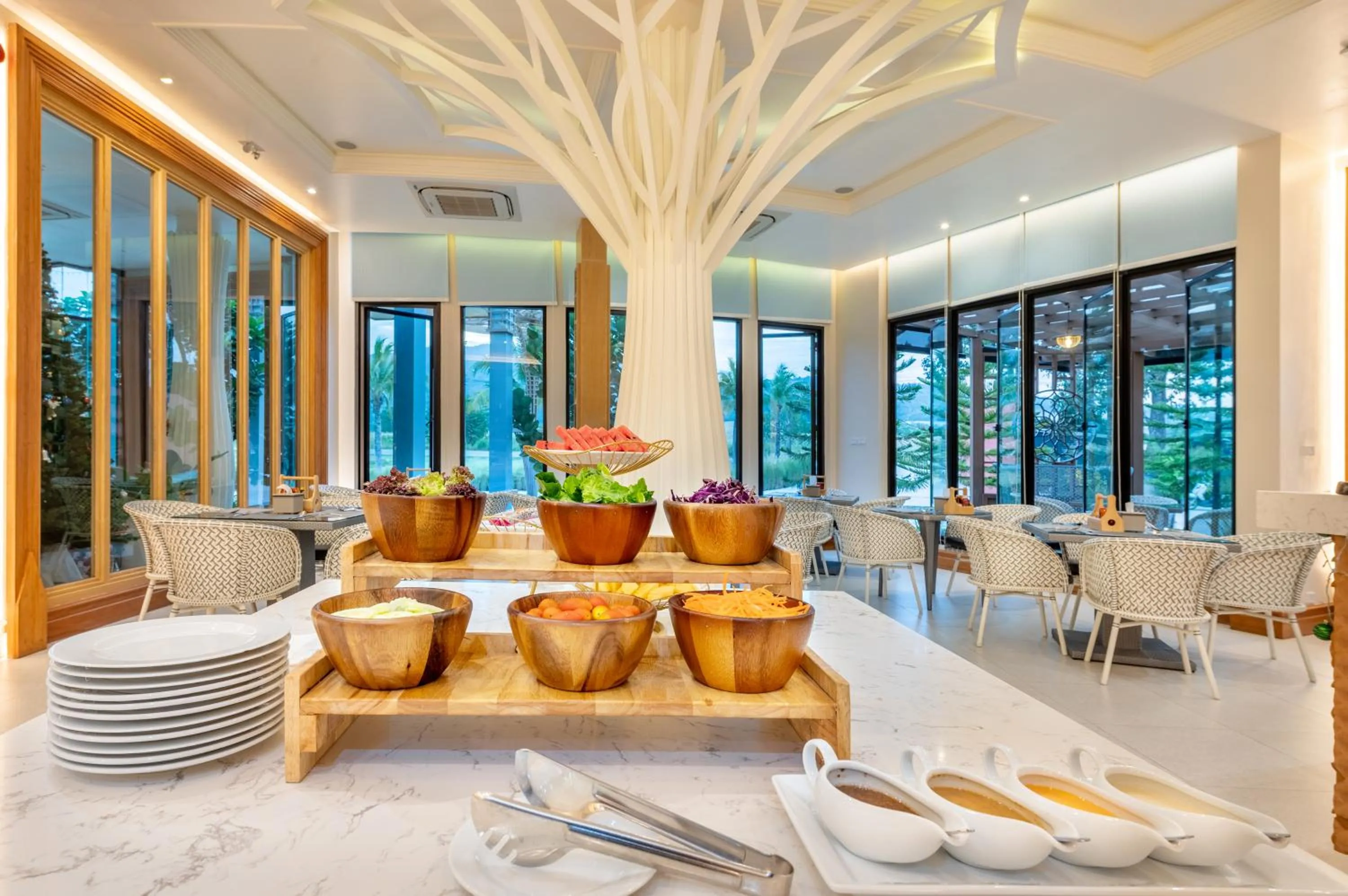 Restaurant/places to eat in Phukalini Luxury Pool Villa & Onsen