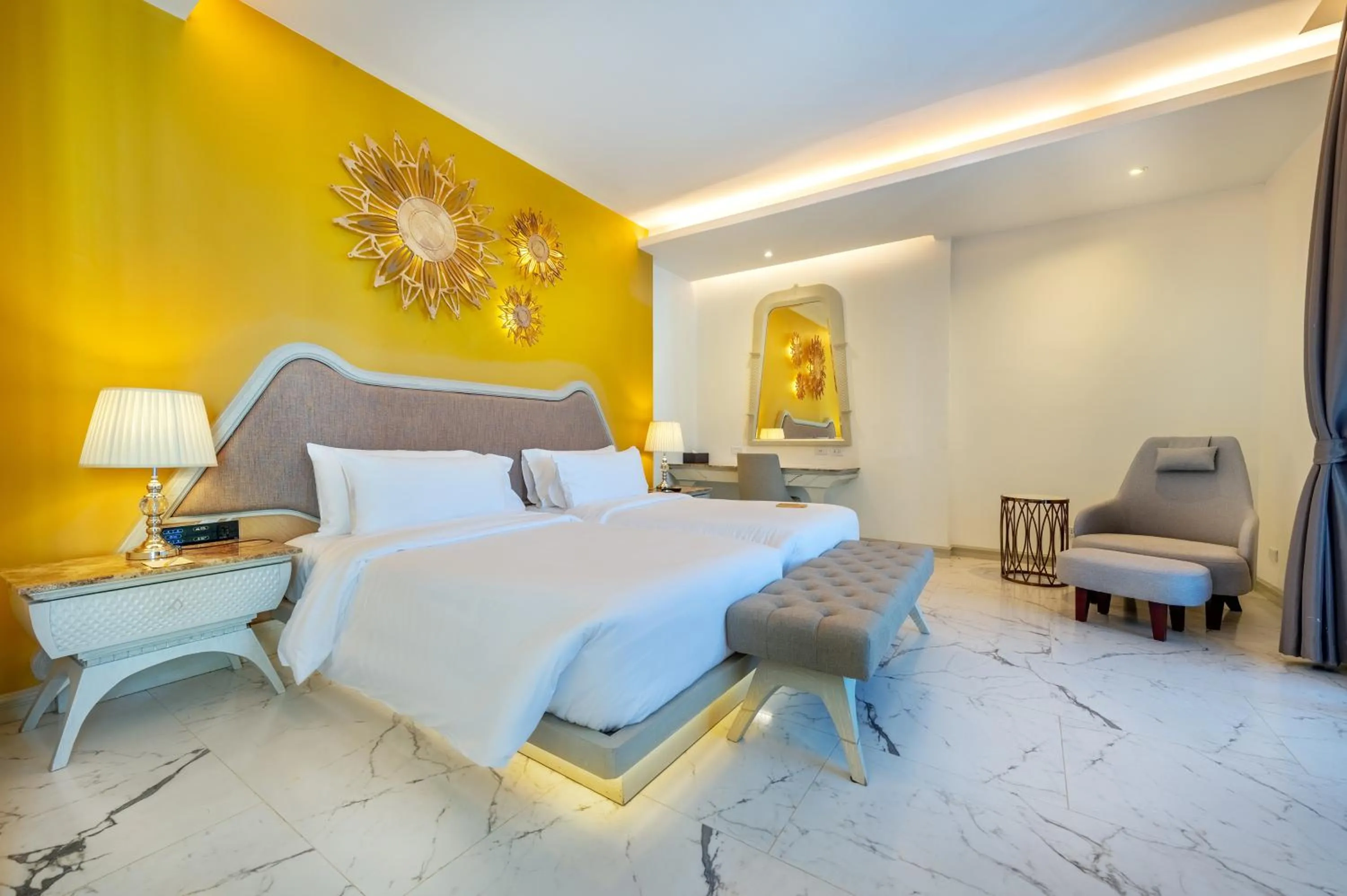 Bedroom, Bed in Phukalini Luxury Pool Villa & Onsen