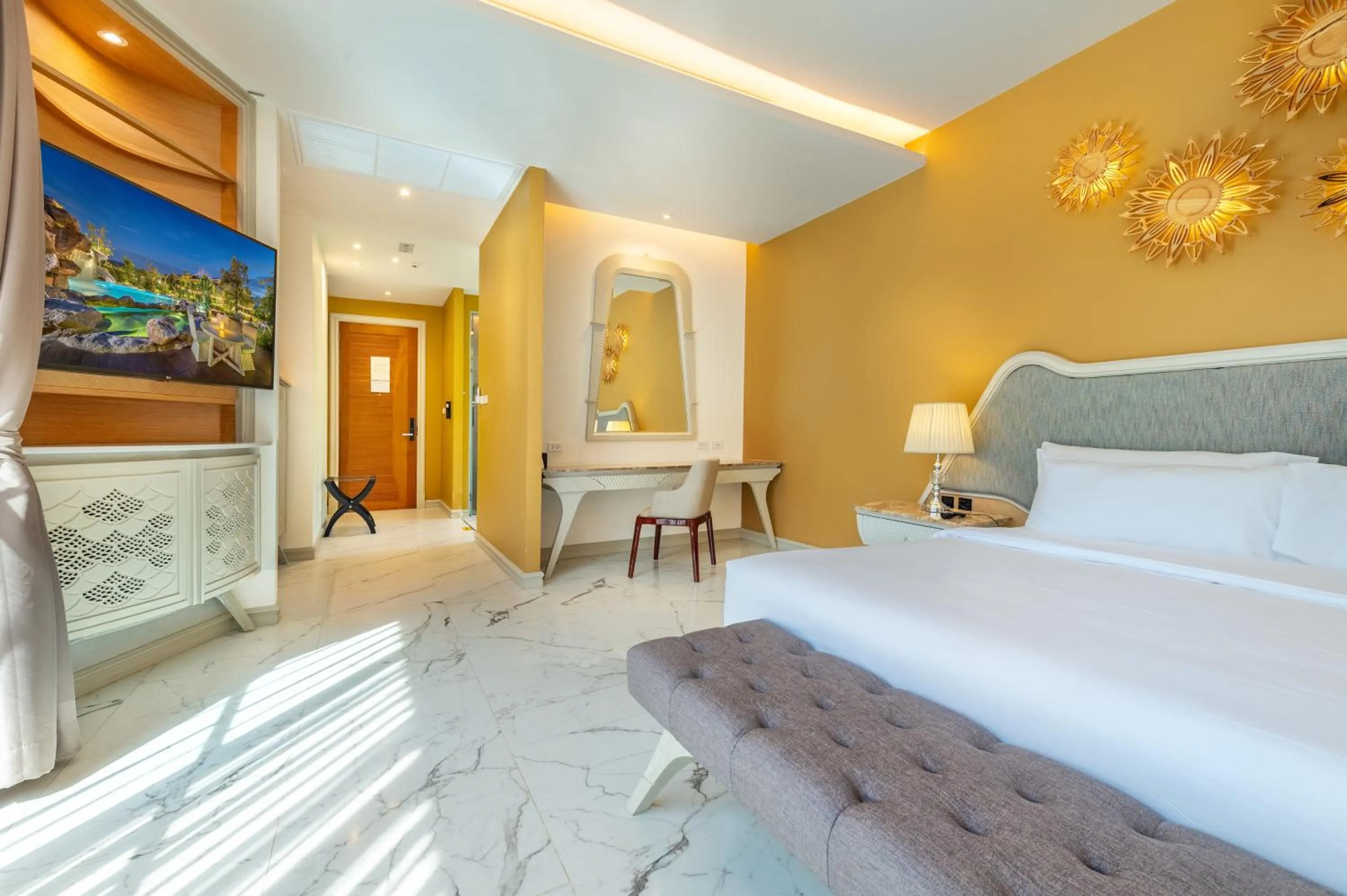 Bedroom, Bed in Phukalini Luxury Pool Villa & Onsen