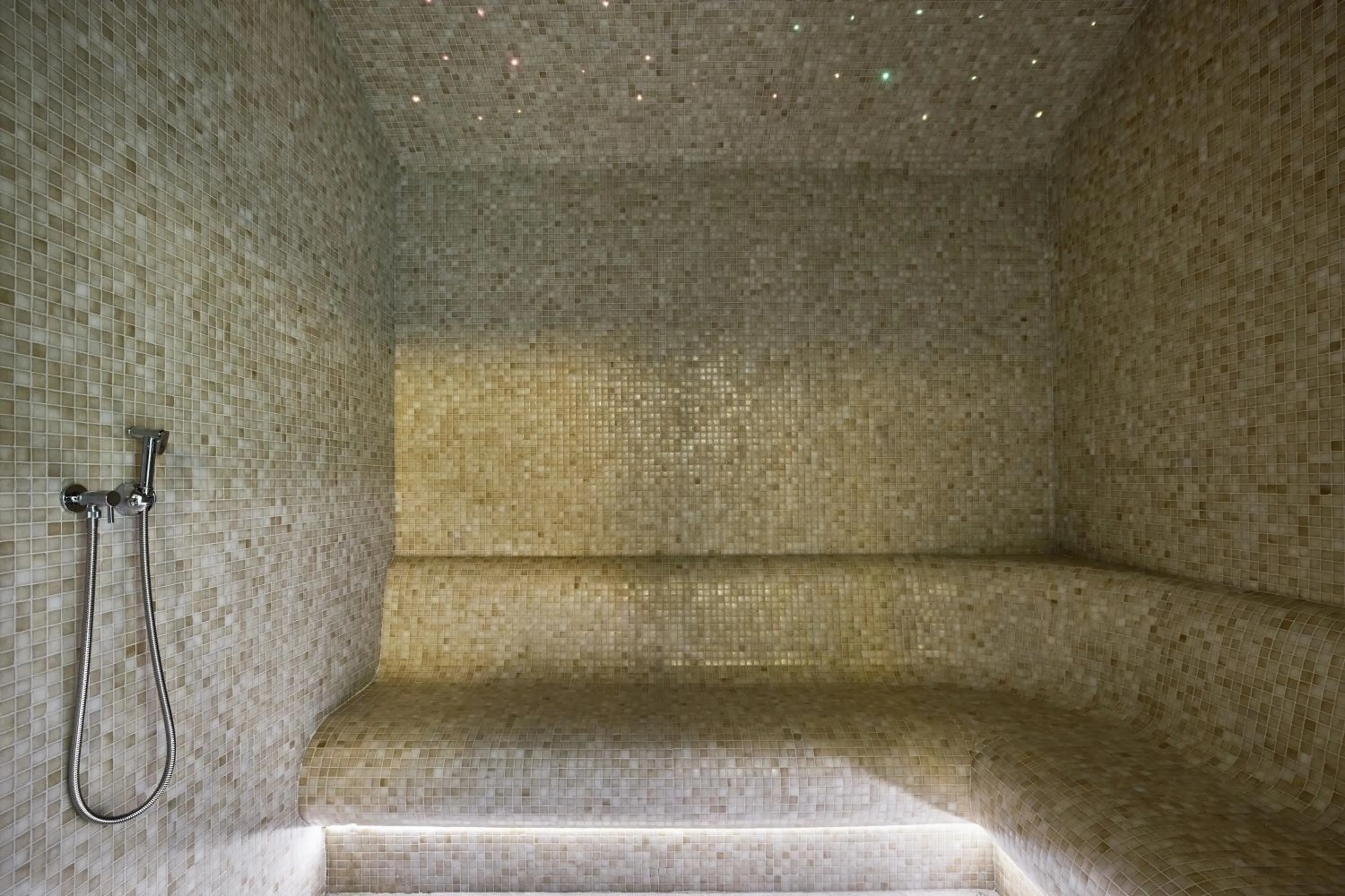 Steam room in La Fleur Boutique Hotel