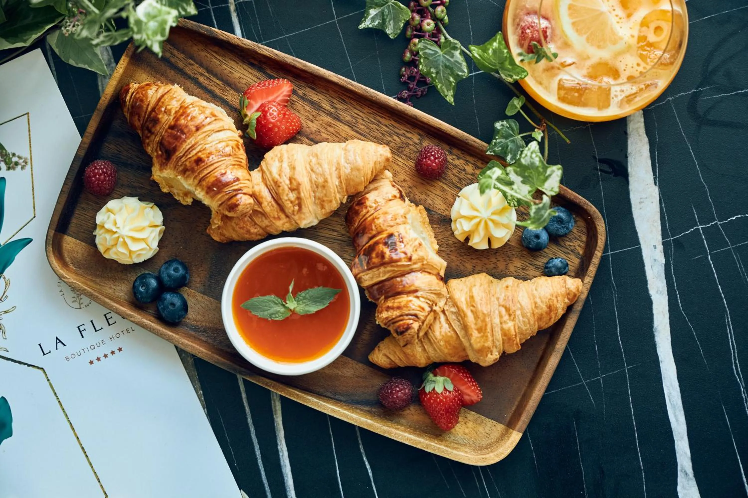 Breakfast in La Fleur Boutique Hotel