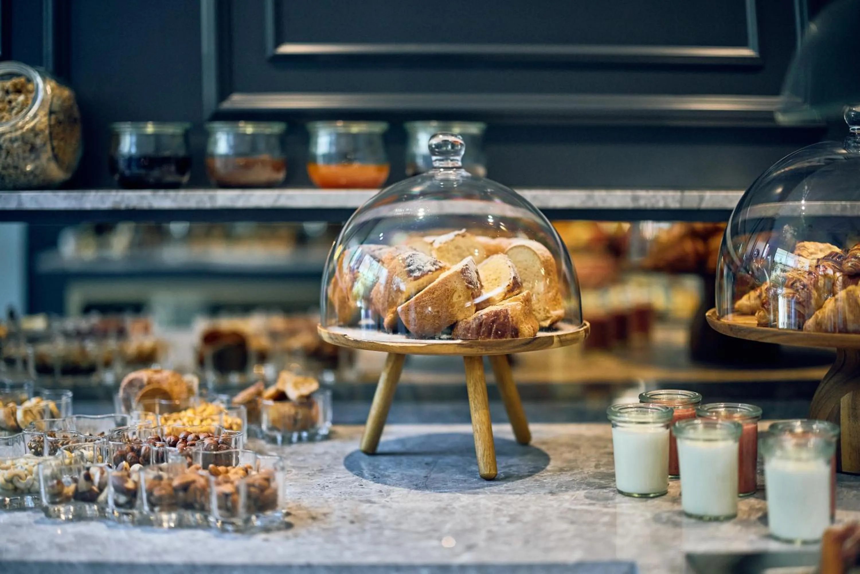 Buffet breakfast in La Fleur Boutique Hotel