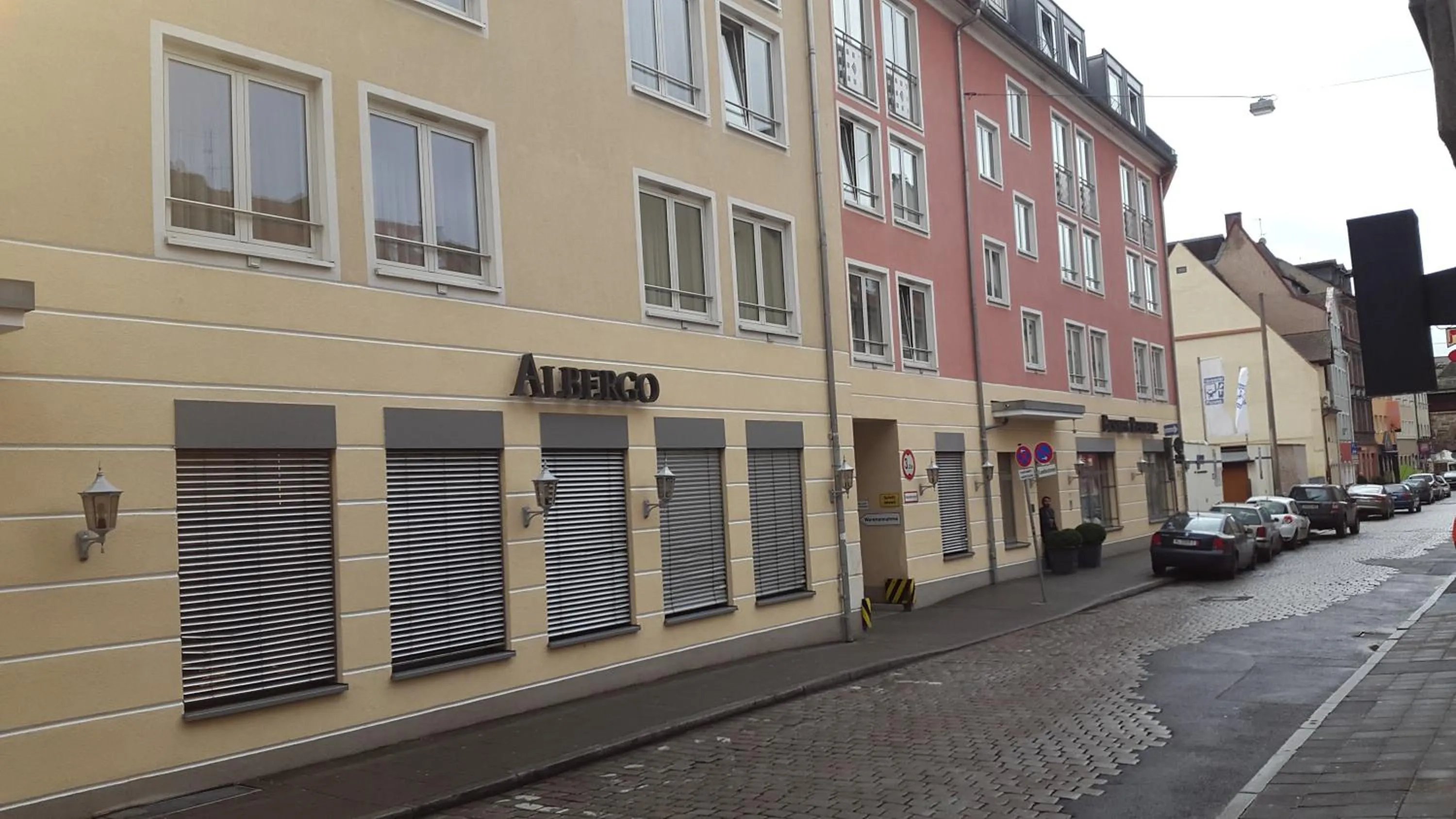 Facade/entrance in Hostel Nürnberg