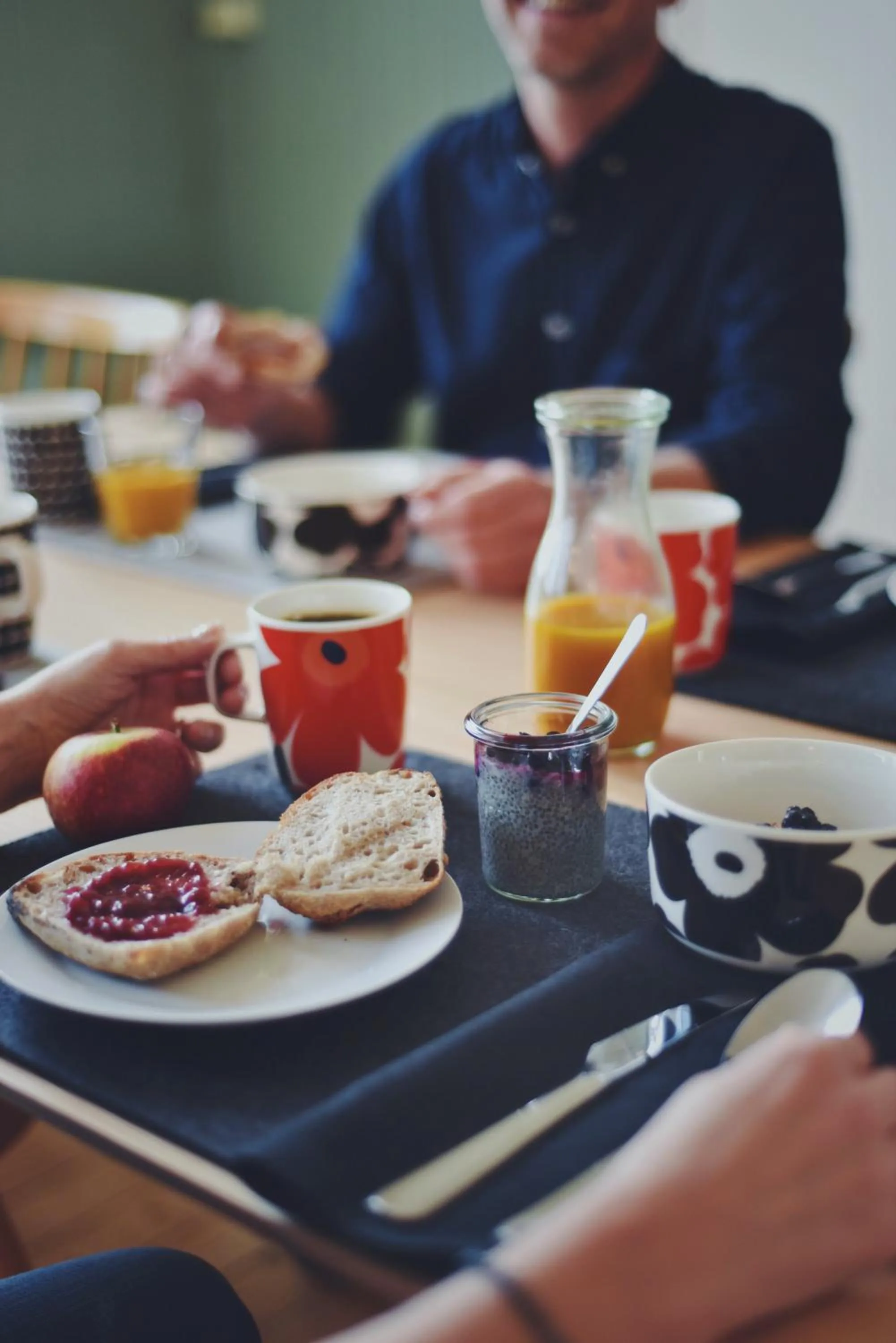 Food and drinks in Nordic Refuge B&B