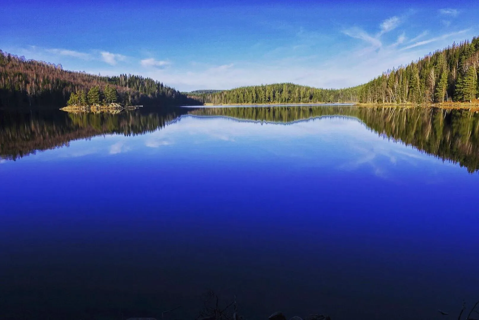 Lake view in Nordic Refuge B&B