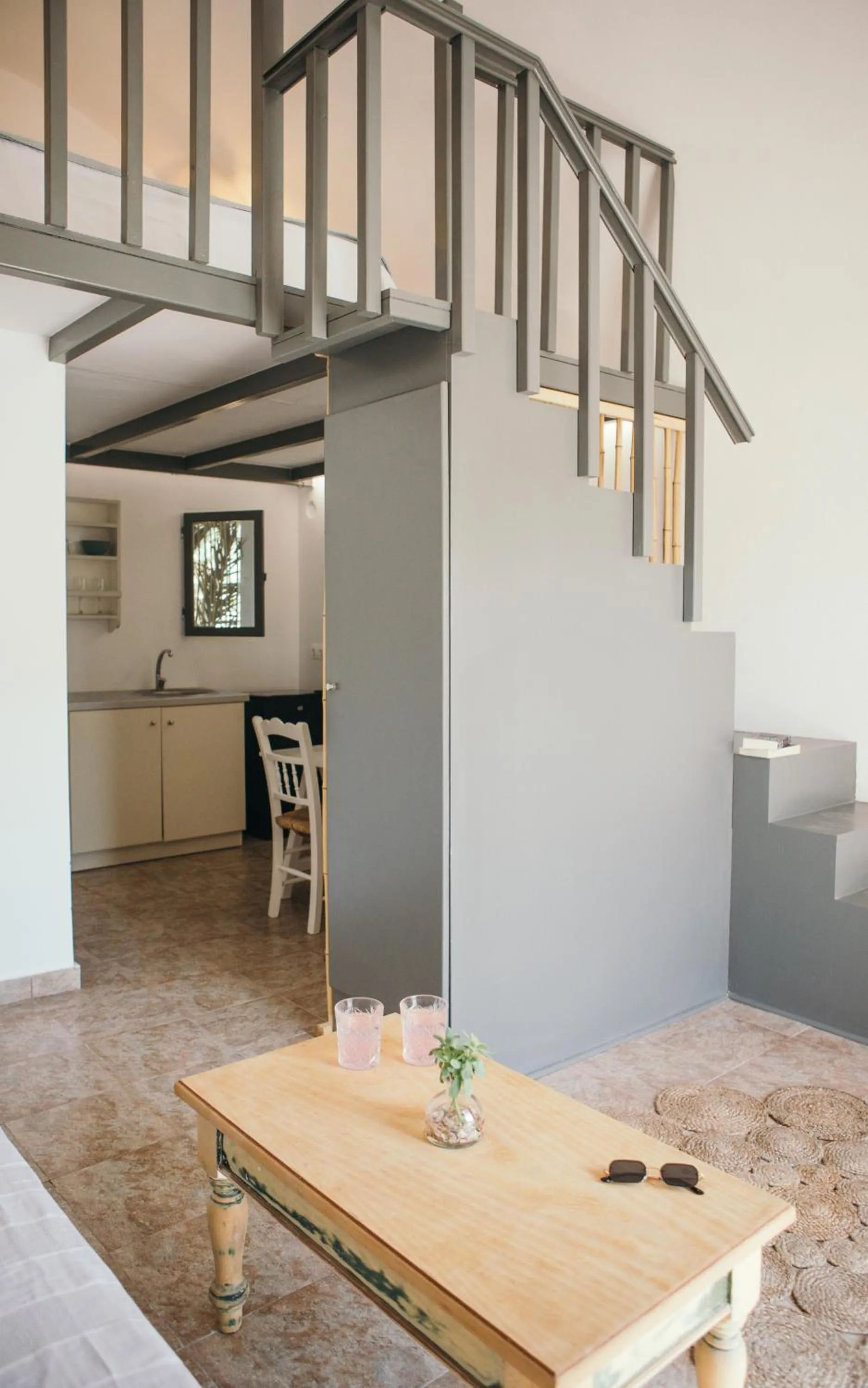 Living room in Exi Sea Side Suites