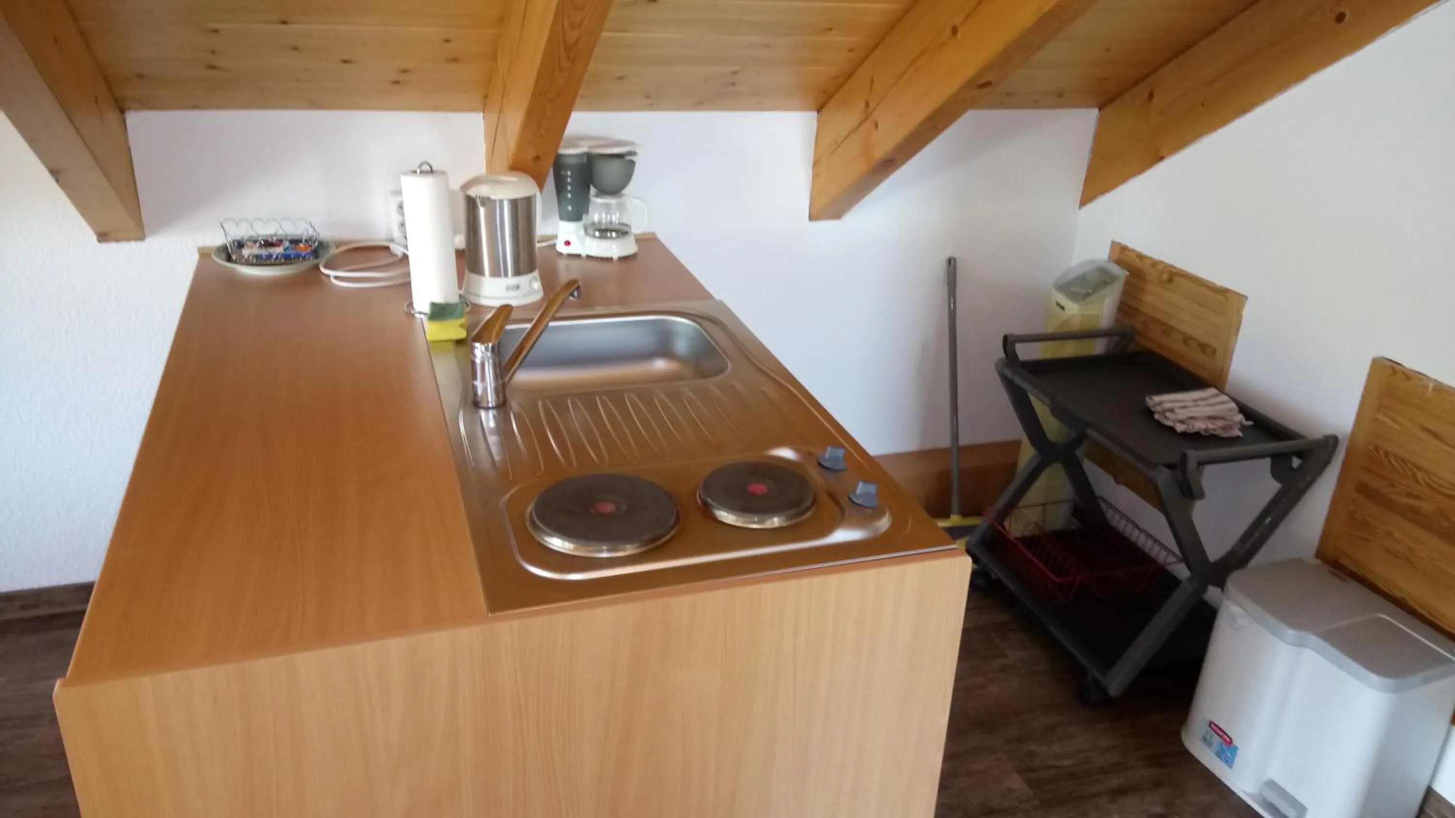 Kitchen or kitchenette in Apartmenthaus Reichelt