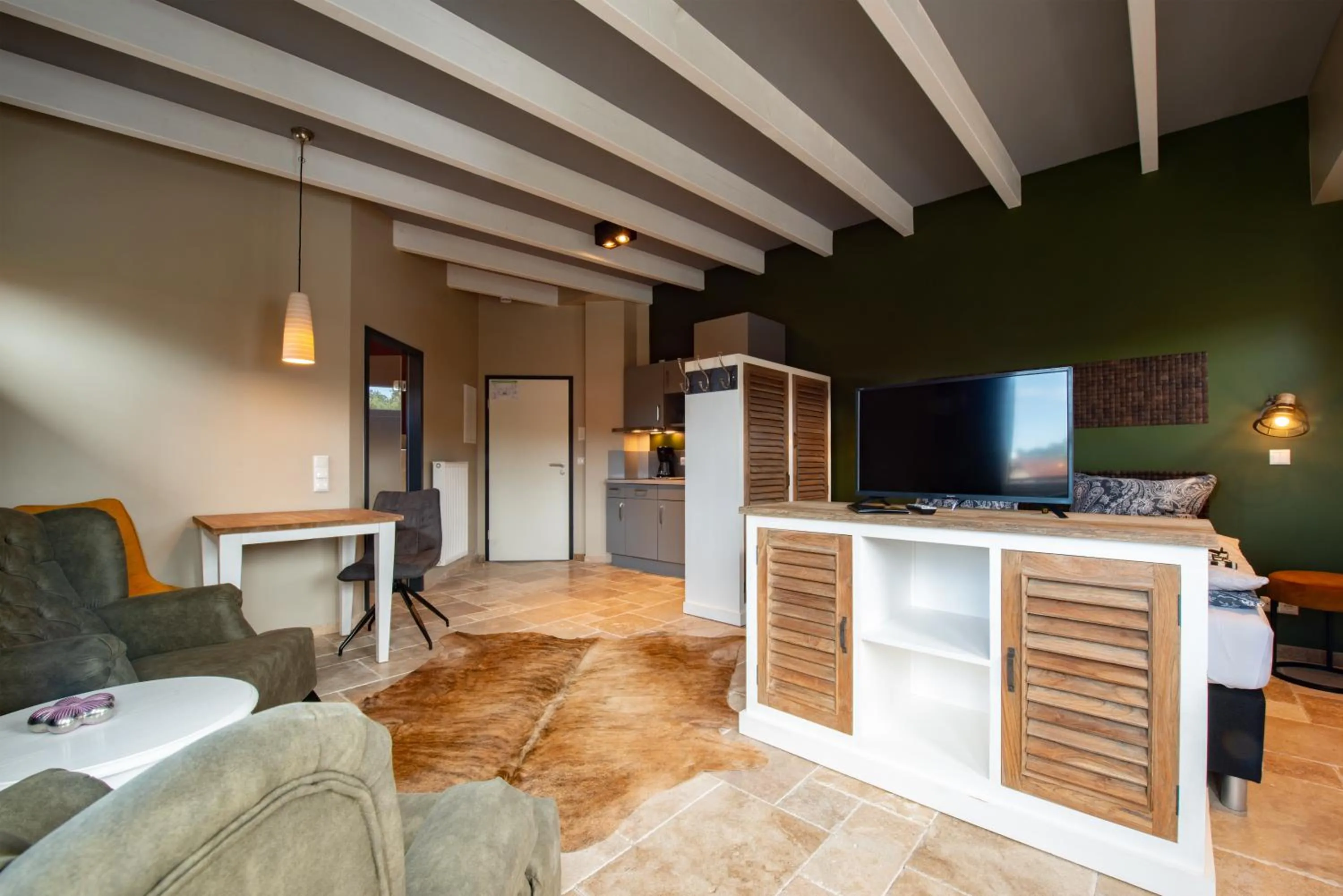 Living room in Aparthotel Ostseeperle Glowe - schön gestrandet