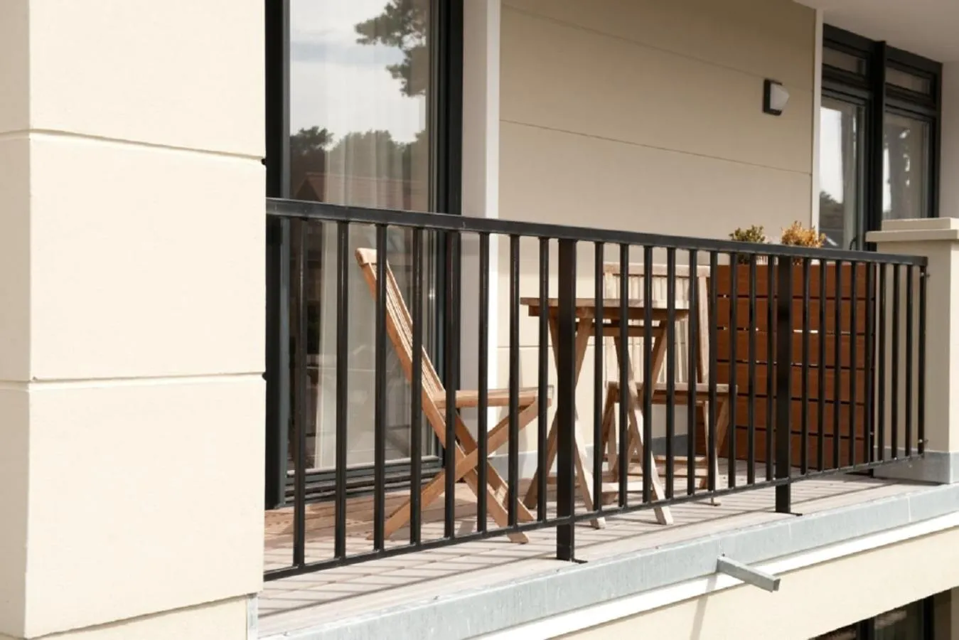 Balcony/Terrace in Aparthotel Ostseeperle Glowe - schön gestrandet