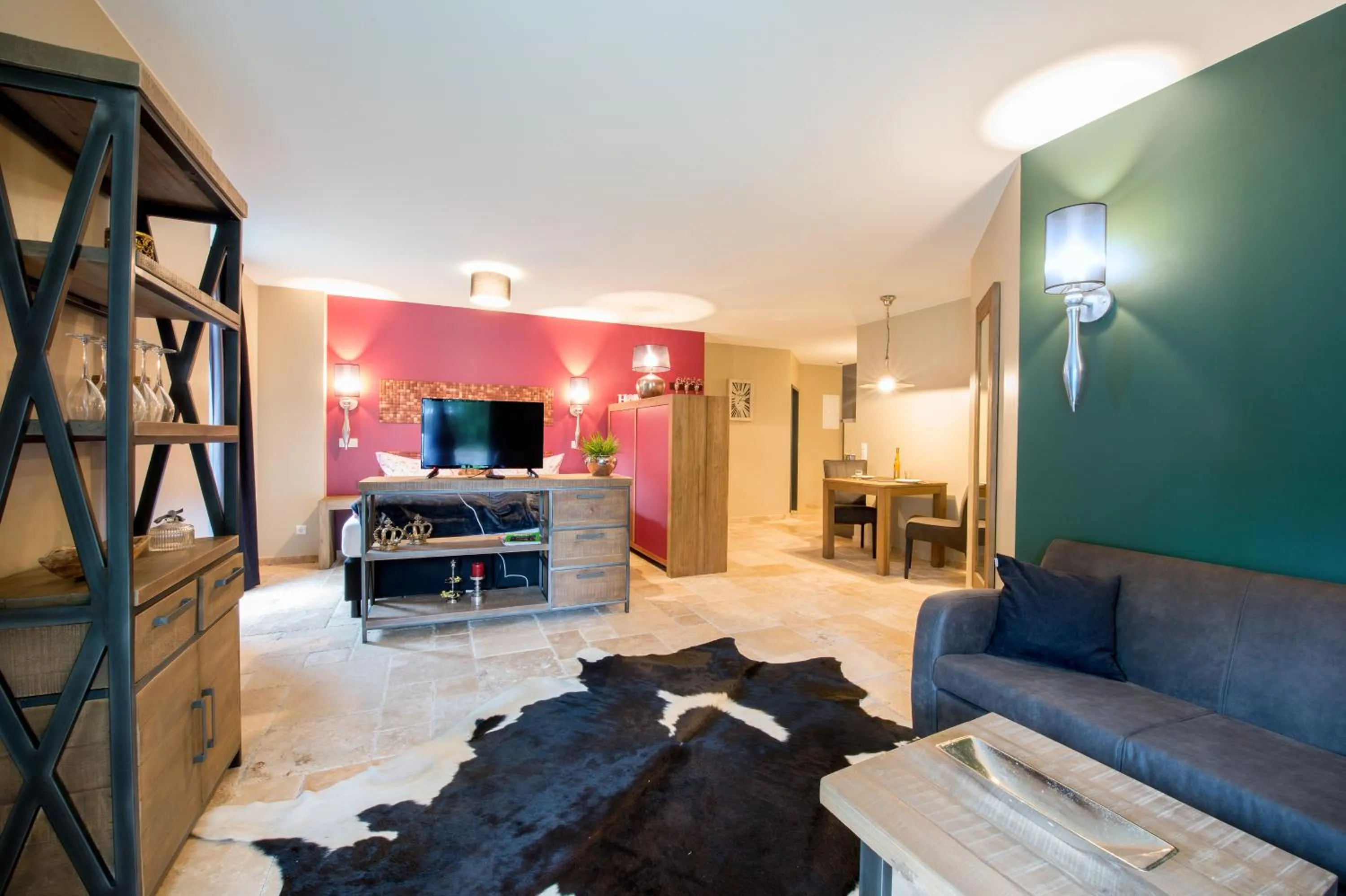 Living room in Aparthotel Ostseeperle Glowe - schön gestrandet