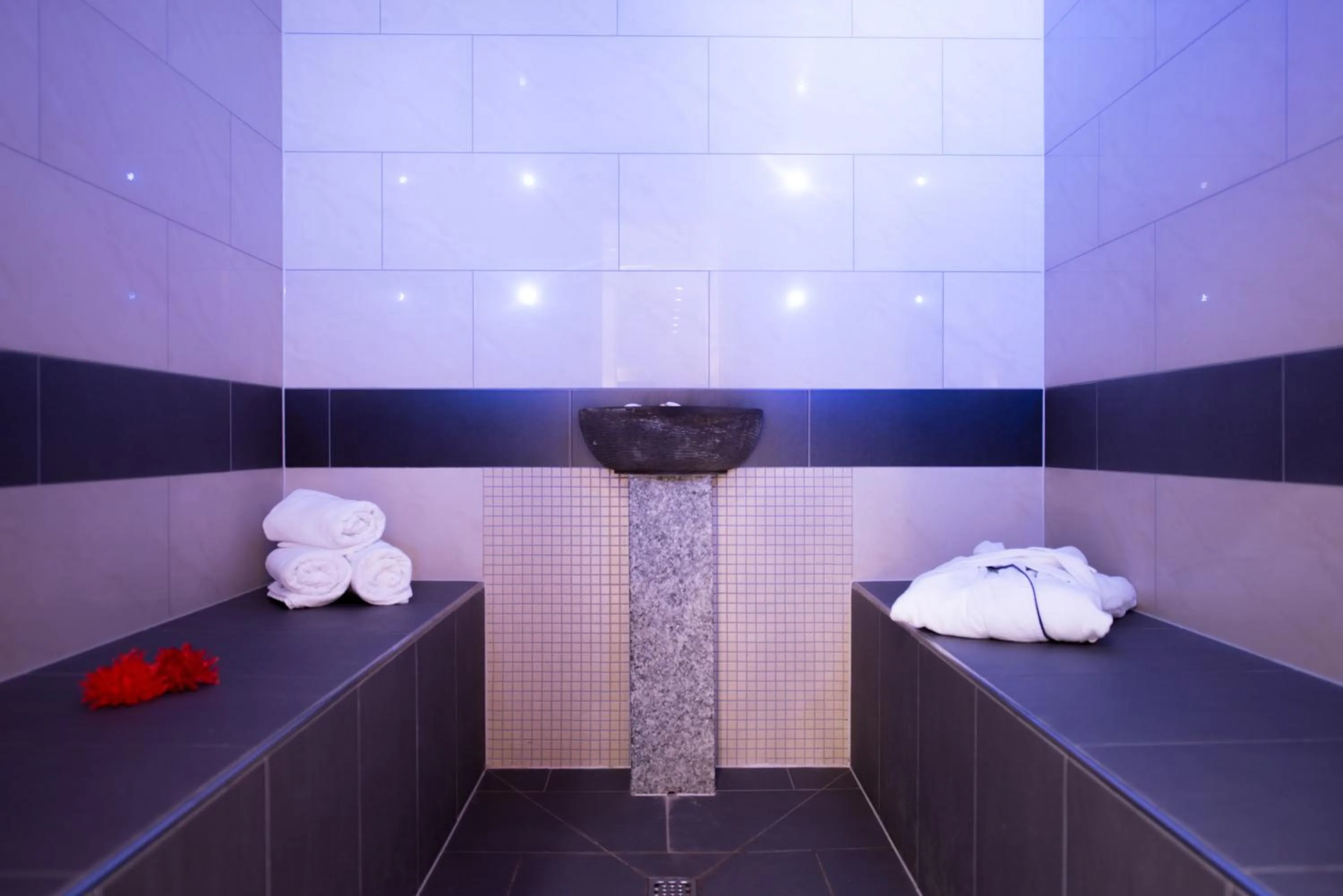 Steam room in Aparthotel Ostseeperle Glowe - schön gestrandet