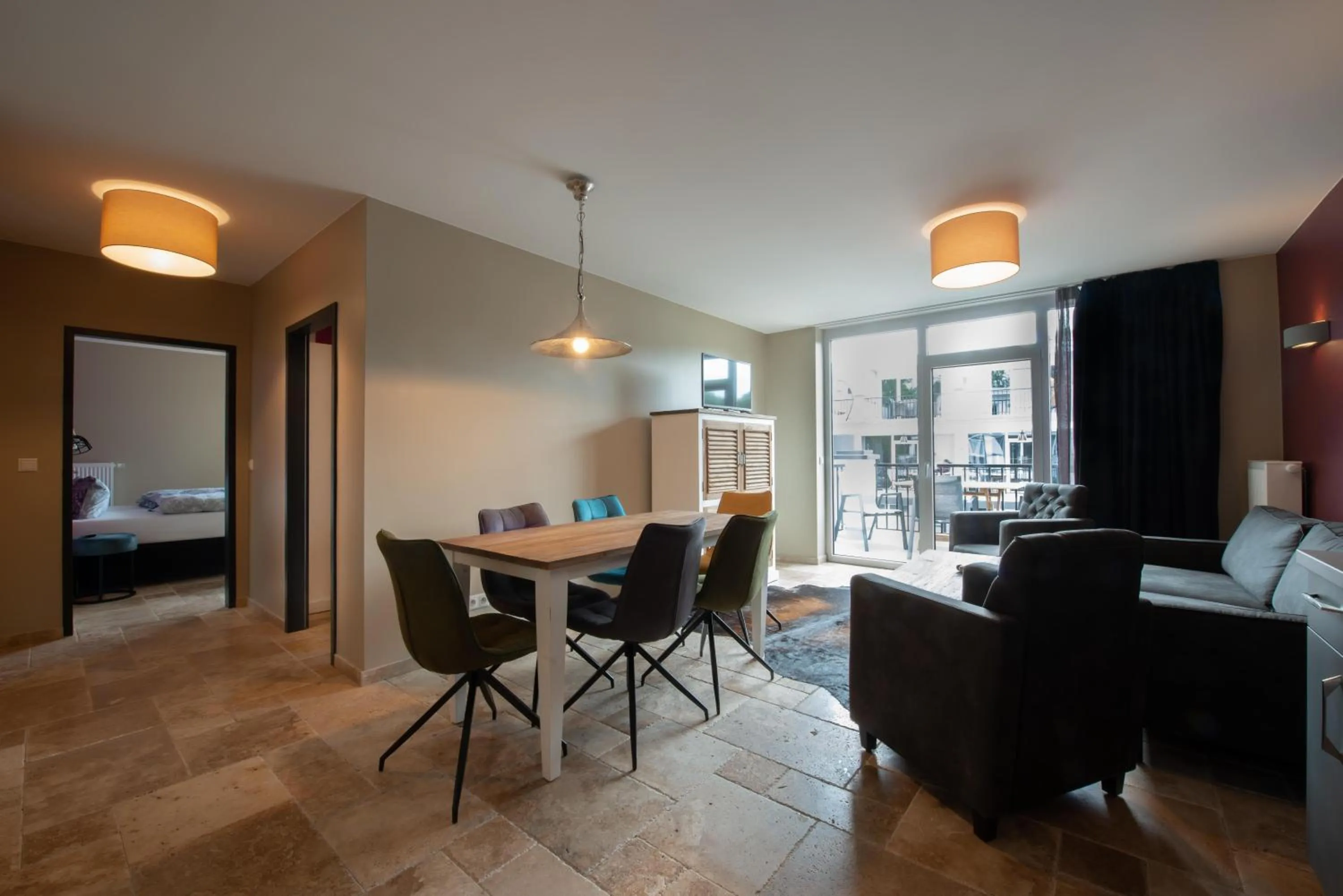 Living room in Aparthotel Ostseeperle Glowe - schön gestrandet