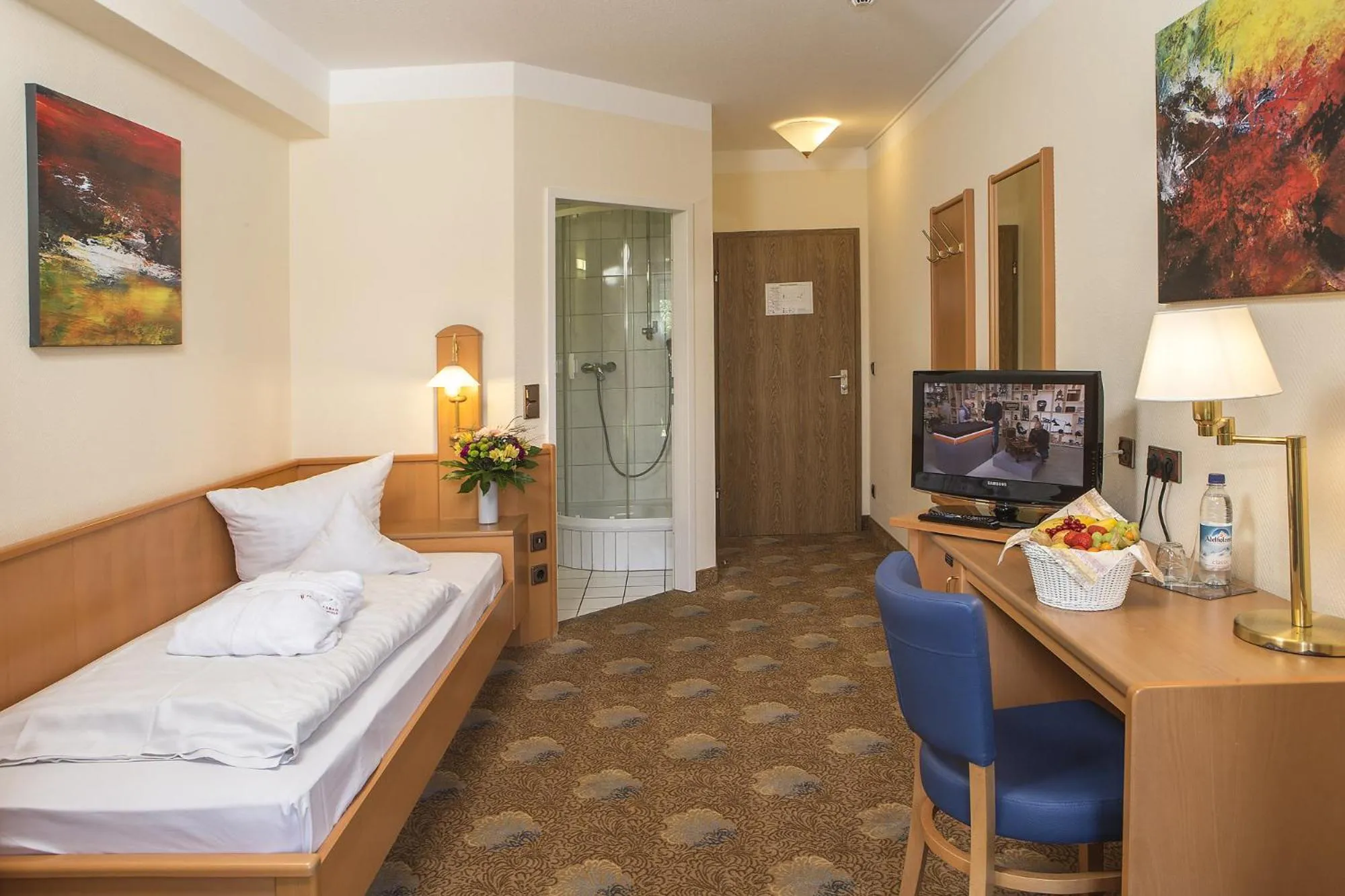 Bed in Johannesbad Hotel Füssinger Hof