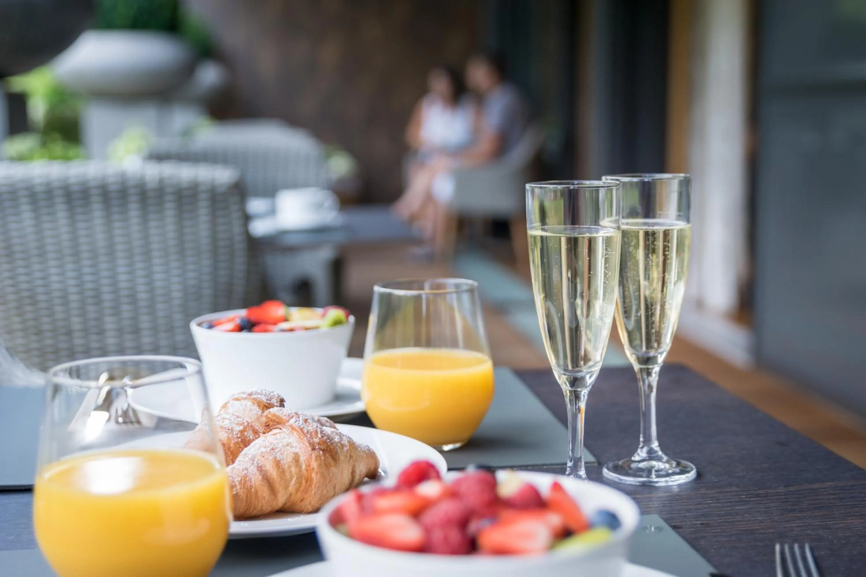 Food and drinks in Hotel Riedenburg