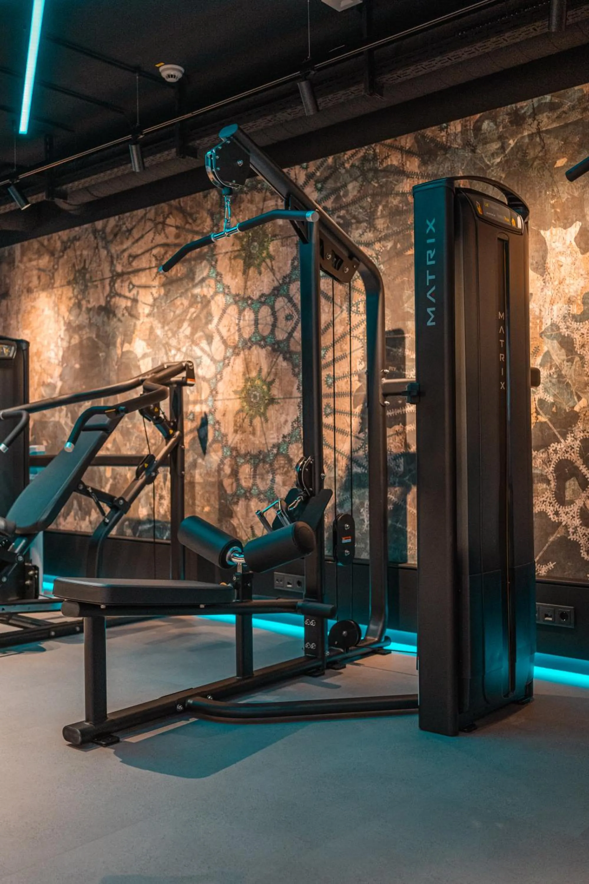 Fitness centre/facilities in Hotel Riedenburg