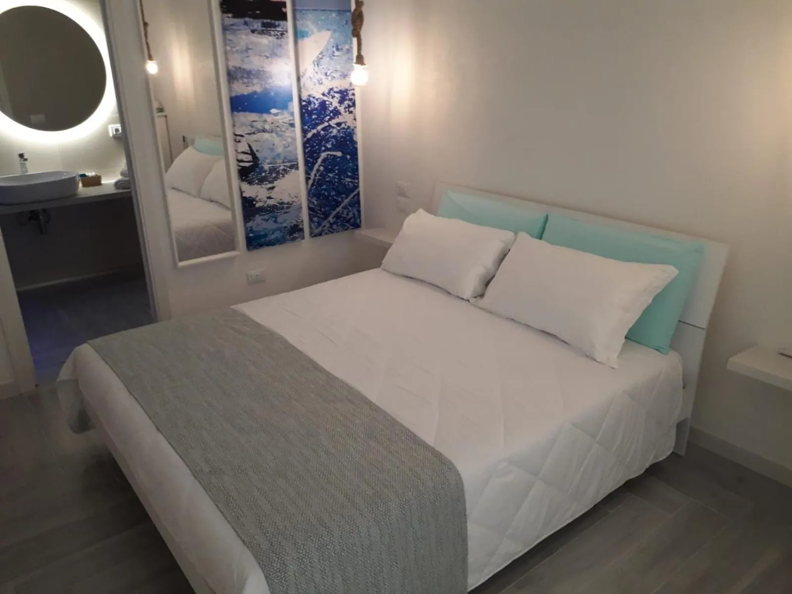 Bedroom, Bed in Aquamarì B&B