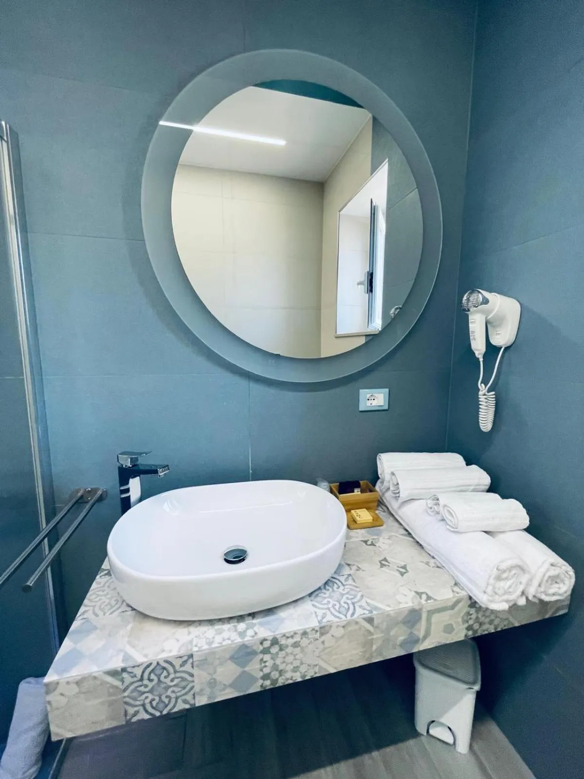 Bathroom in Aquamarì B&B