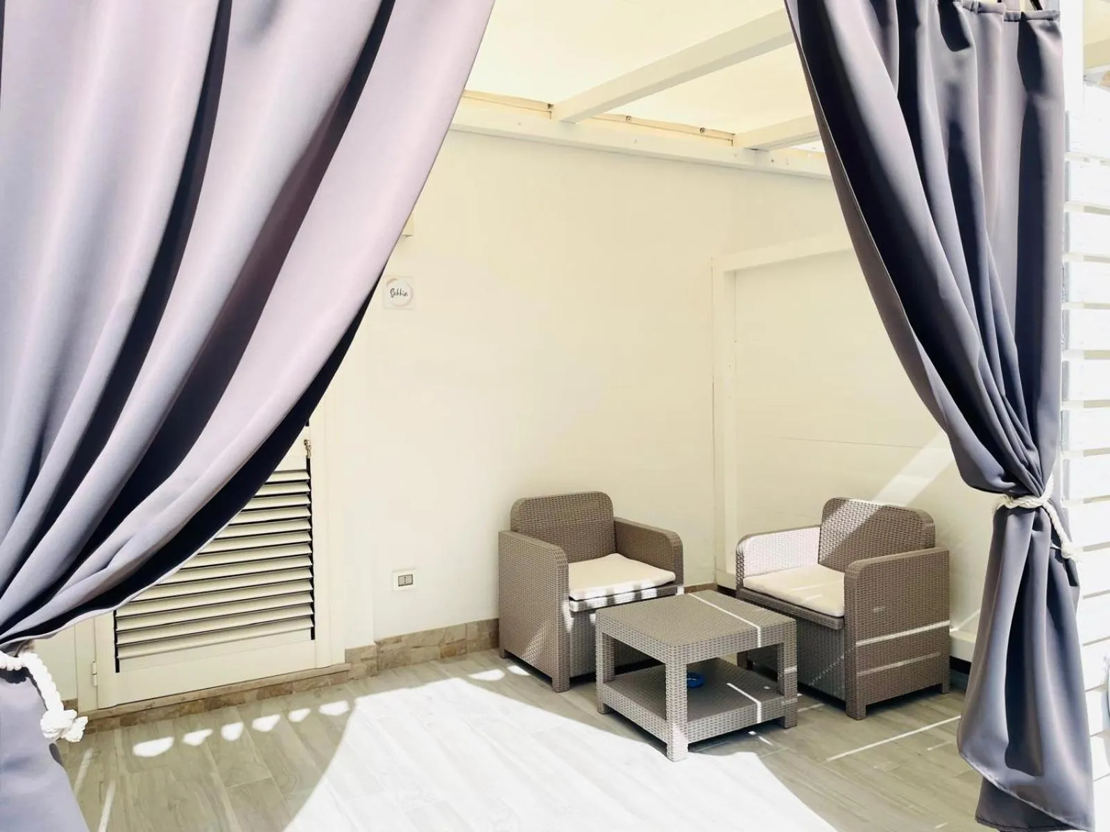 Patio in Aquamarì B&B