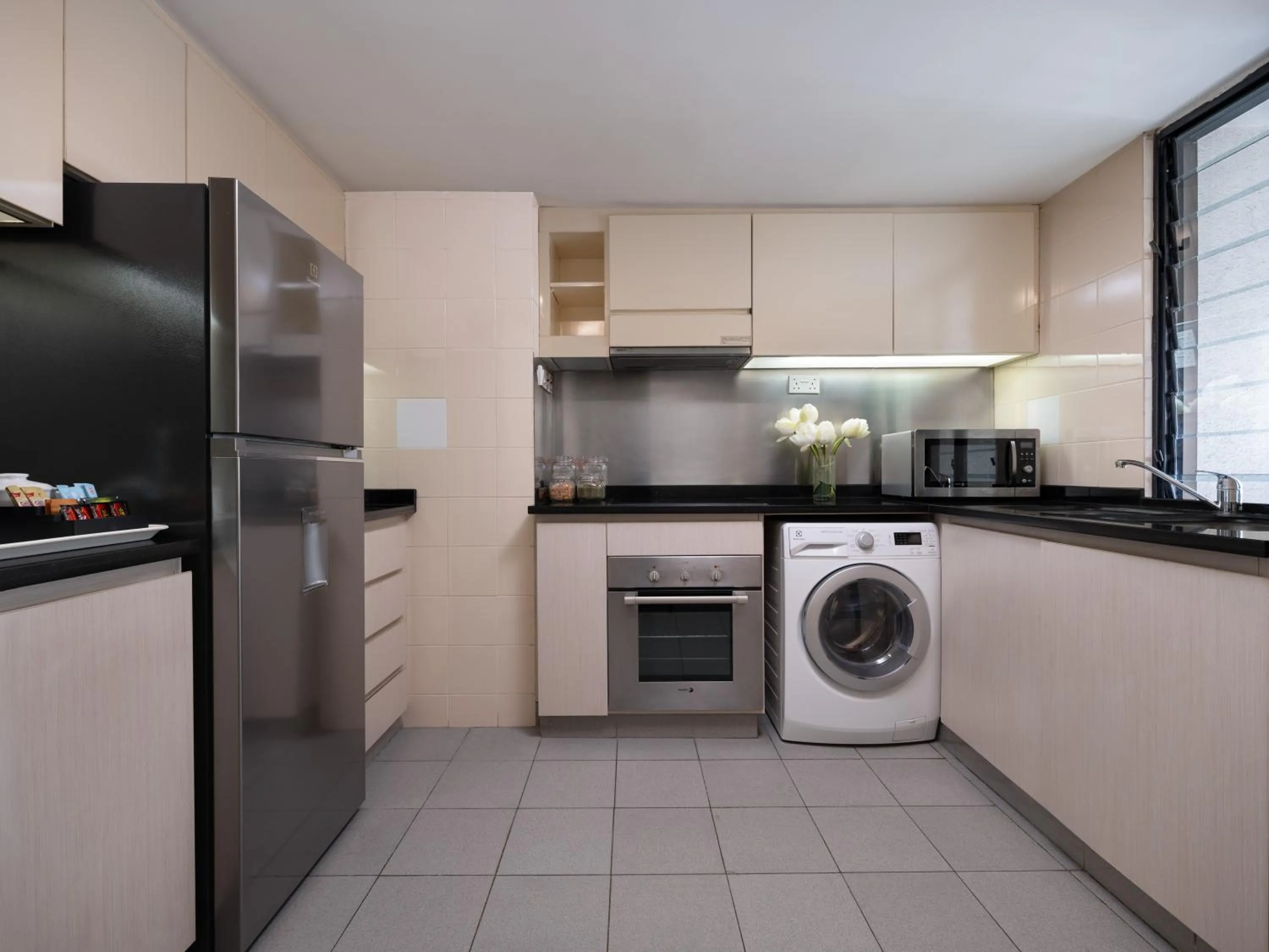 kitchen in Somerset Grand Hanoi