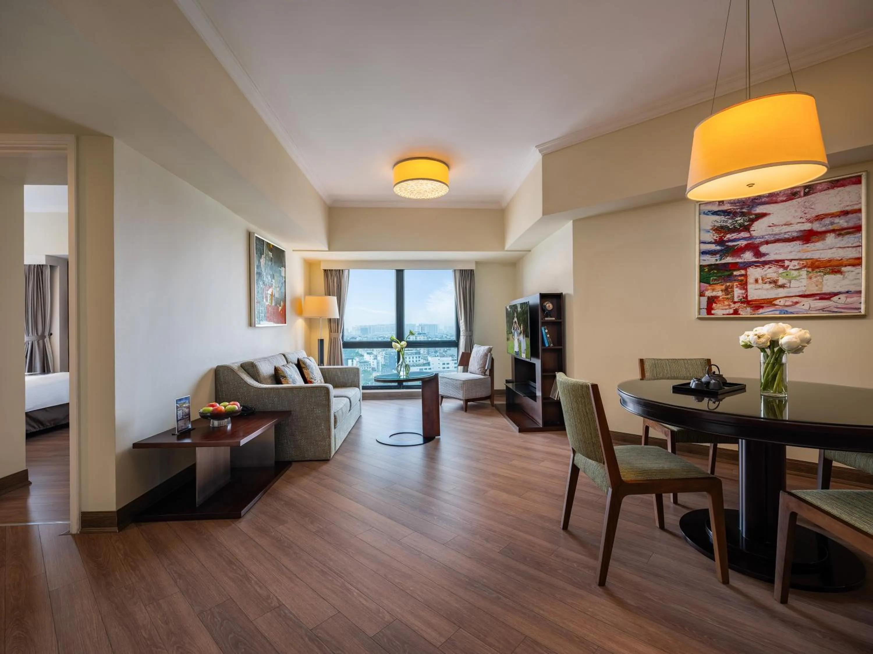 Living room in Somerset Grand Hanoi