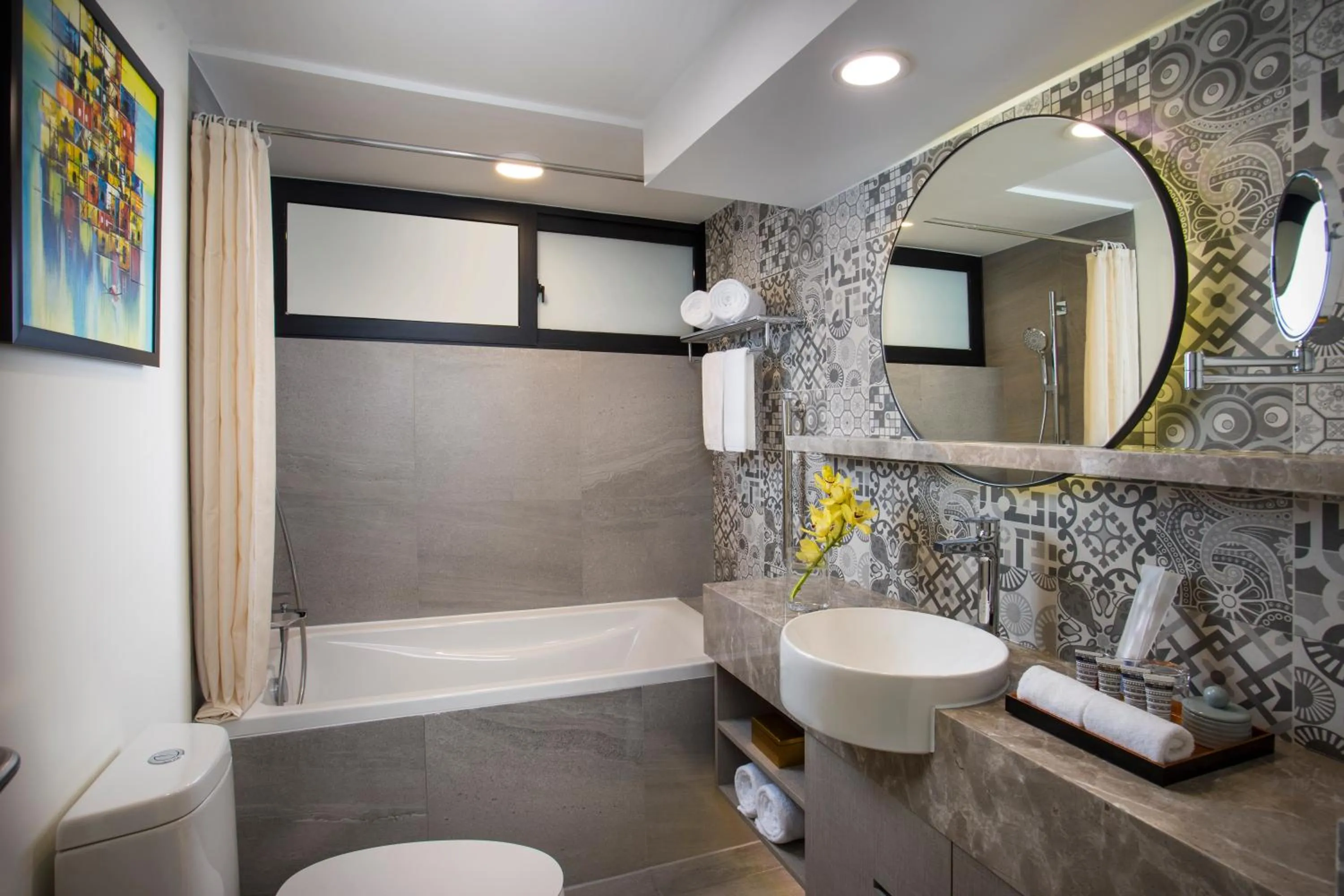 Bathroom in Somerset Grand Hanoi