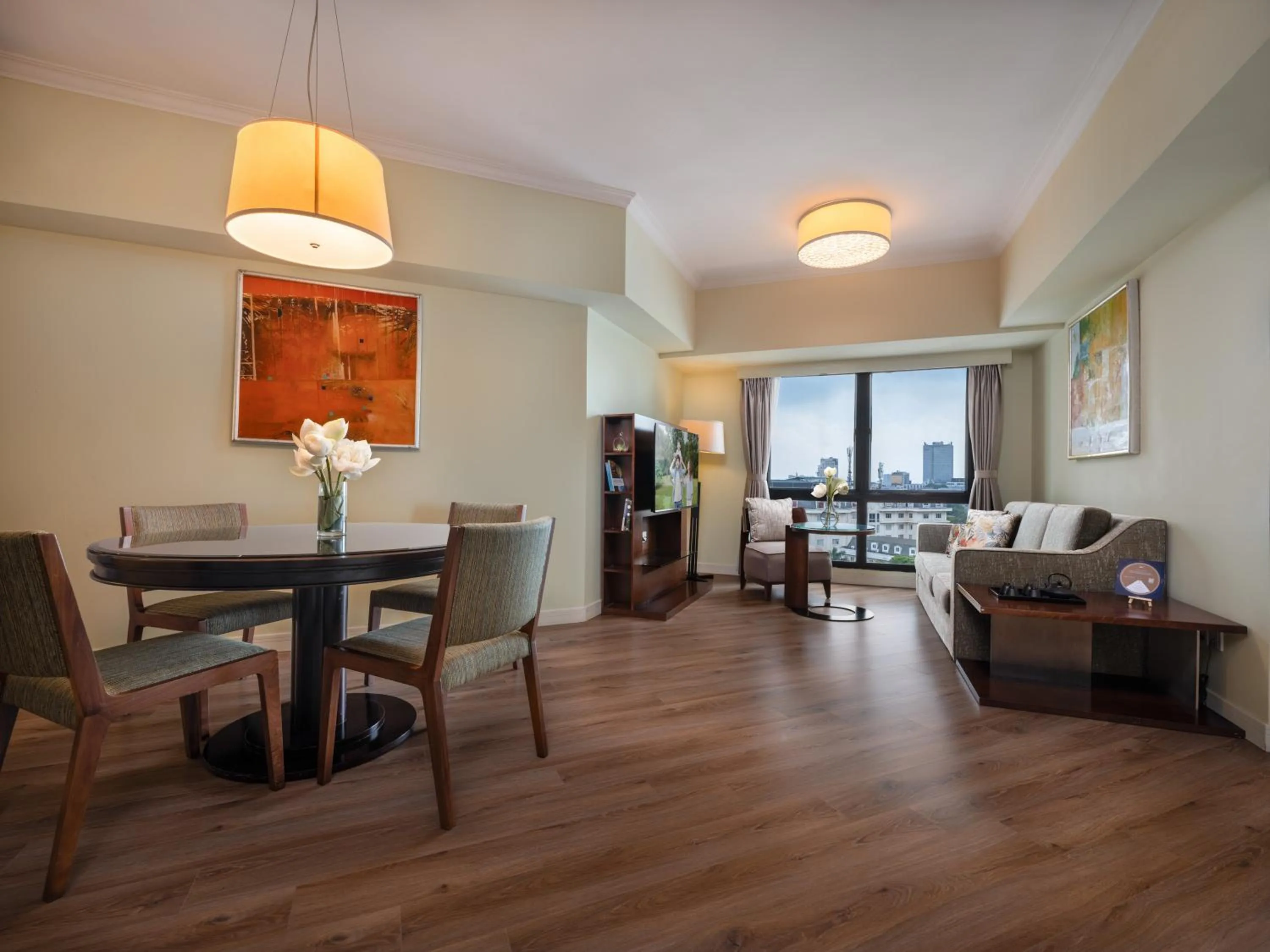 Living room in Somerset Grand Hanoi