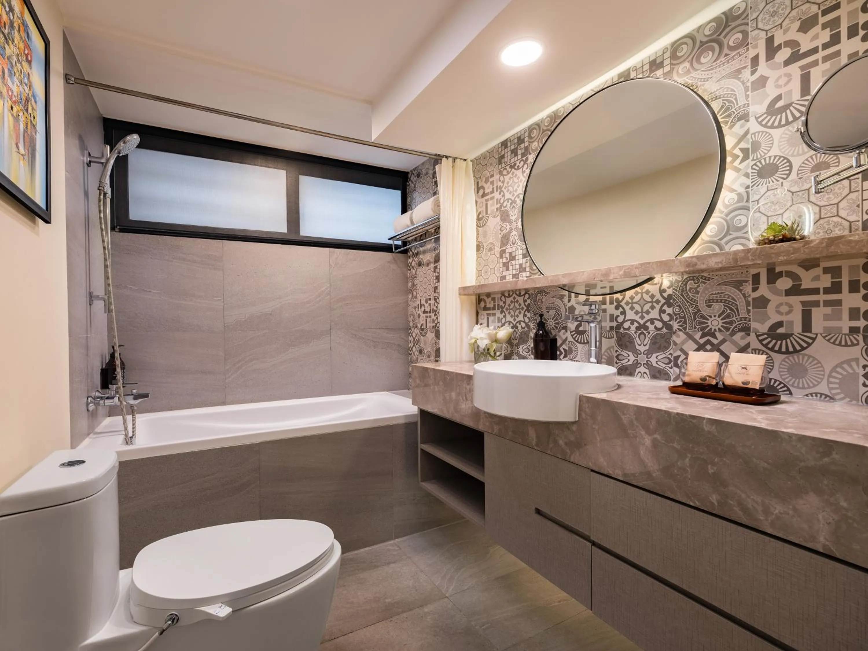 Bathroom in Somerset Grand Hanoi