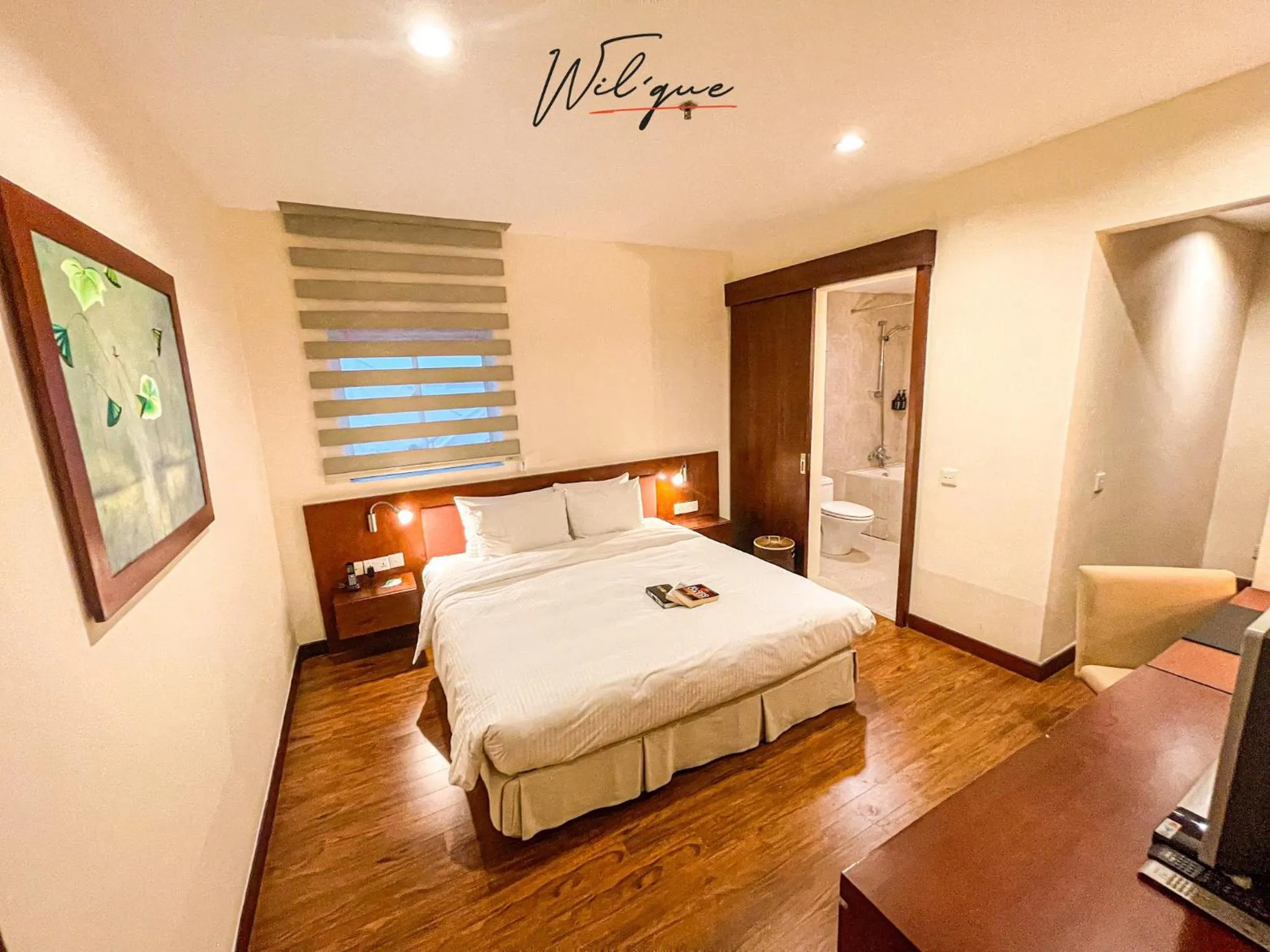 Bed in Wil'que Westlake Hotel & Residences