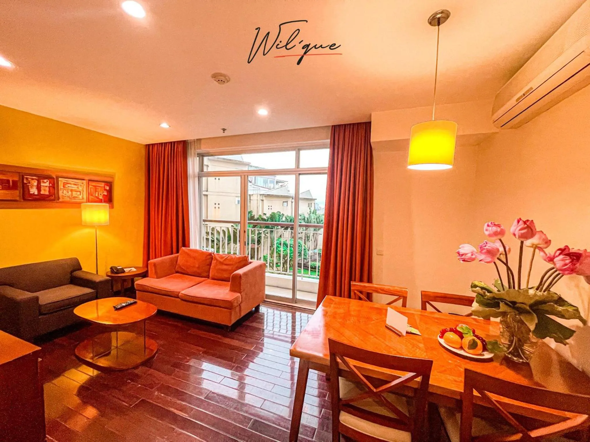 Living room in Wil'que Westlake Hotel & Residences