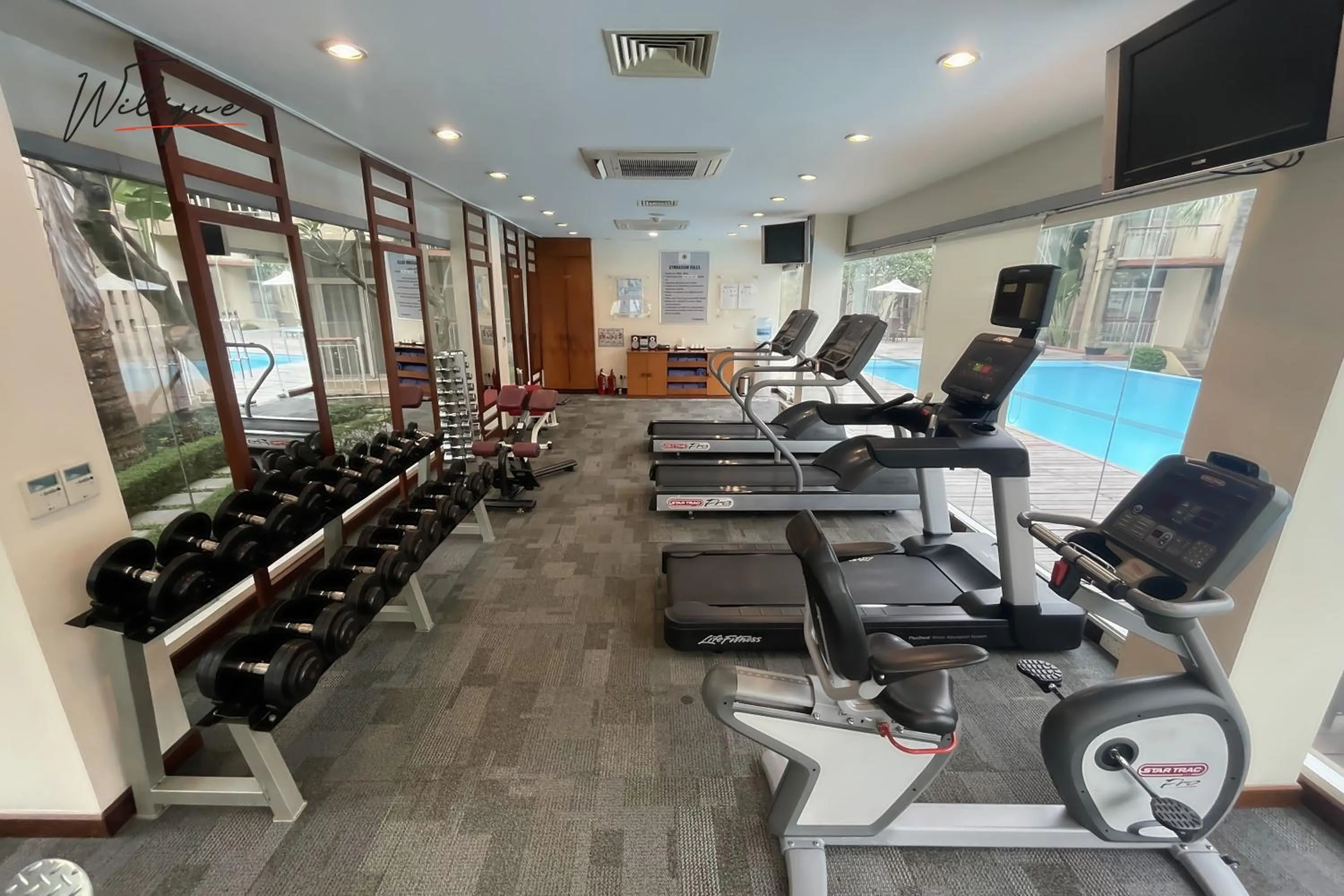 Fitness centre/facilities in Wil'que Westlake Hotel & Residences