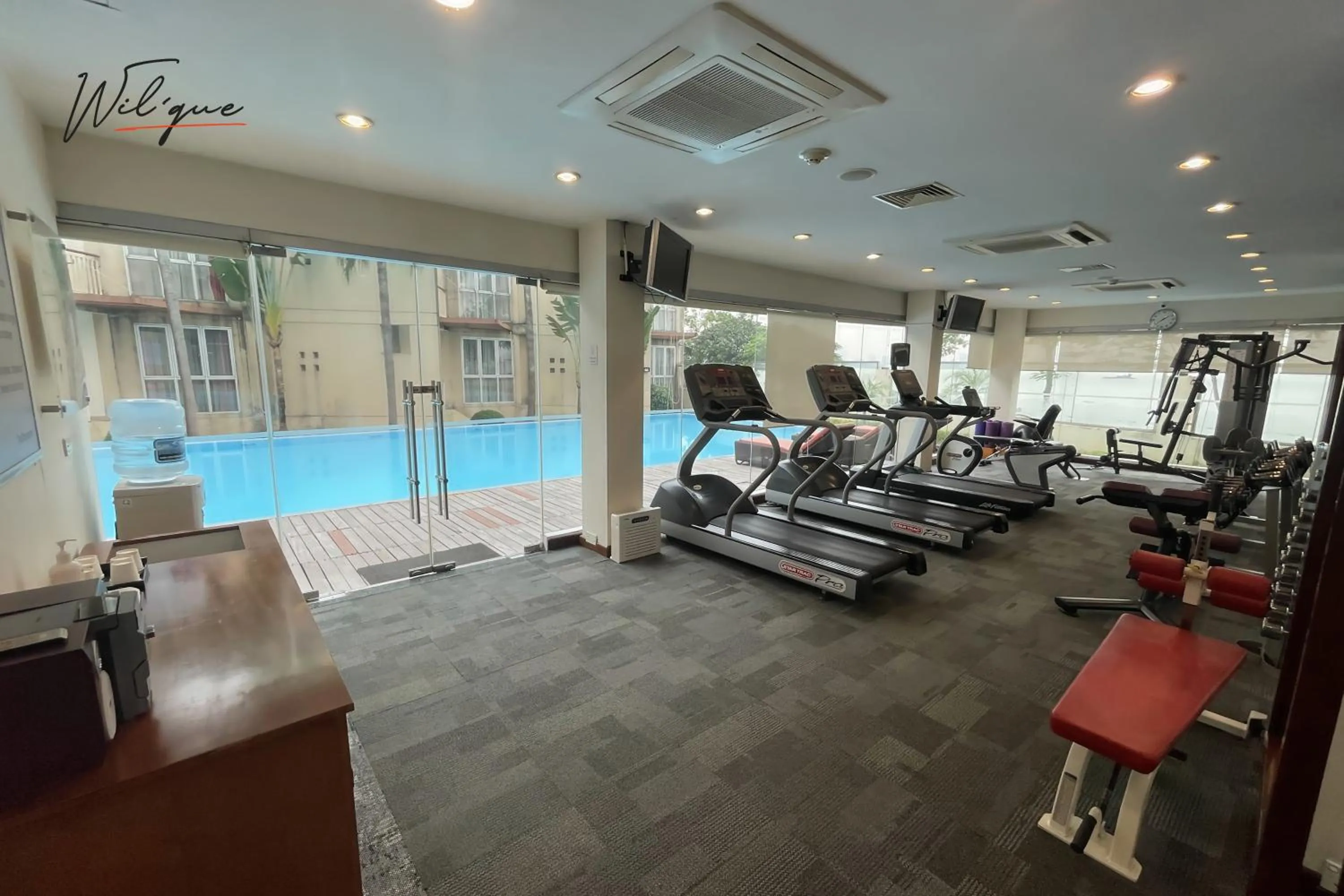 Fitness centre/facilities in Wil'que Westlake Hotel & Residences