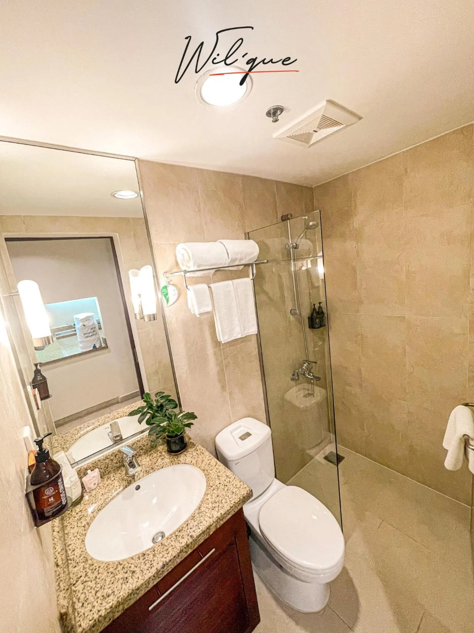 Bathroom in Wil'que Westlake Hotel & Residences