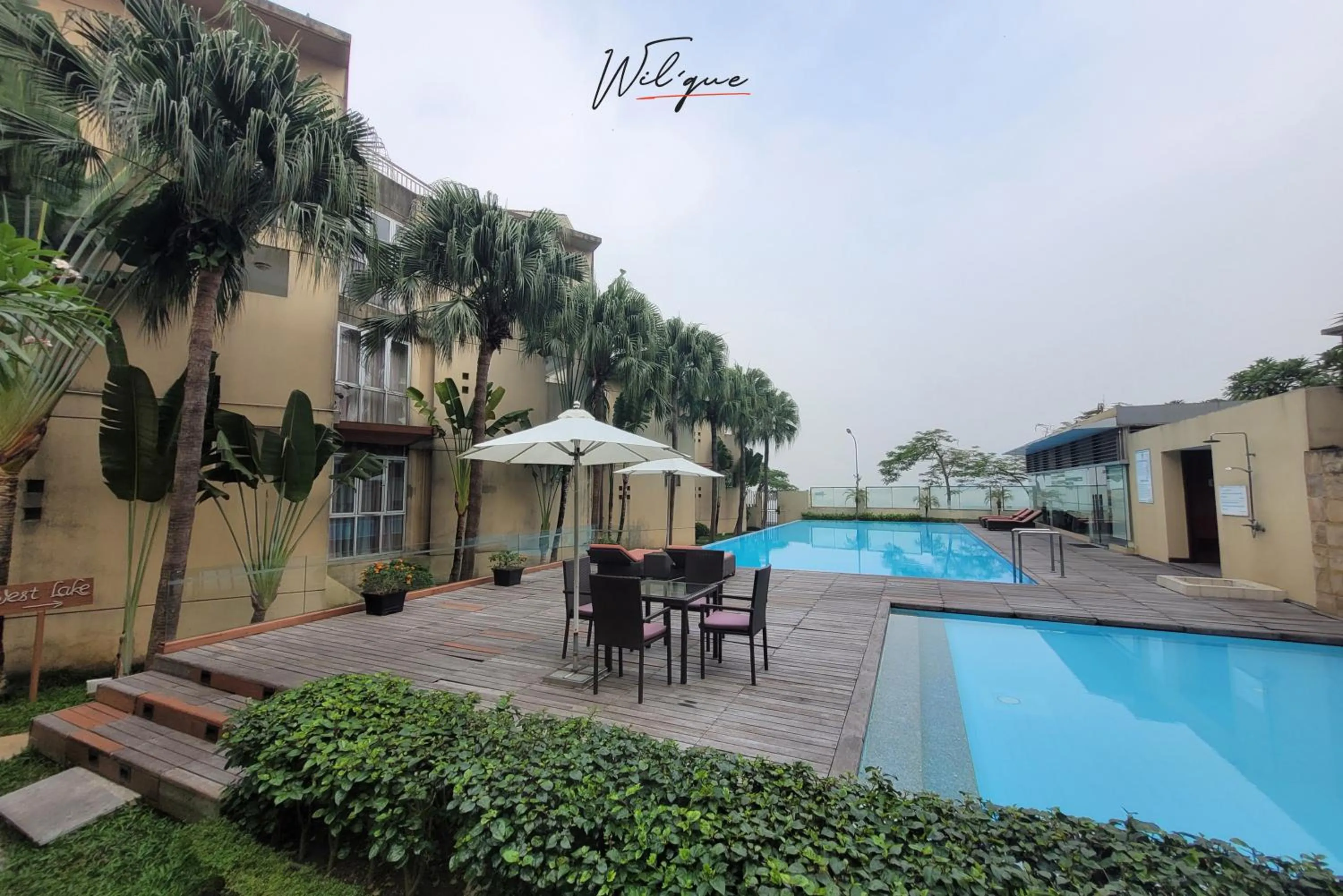 Swimming pool in Wil'que Westlake Hotel & Residences