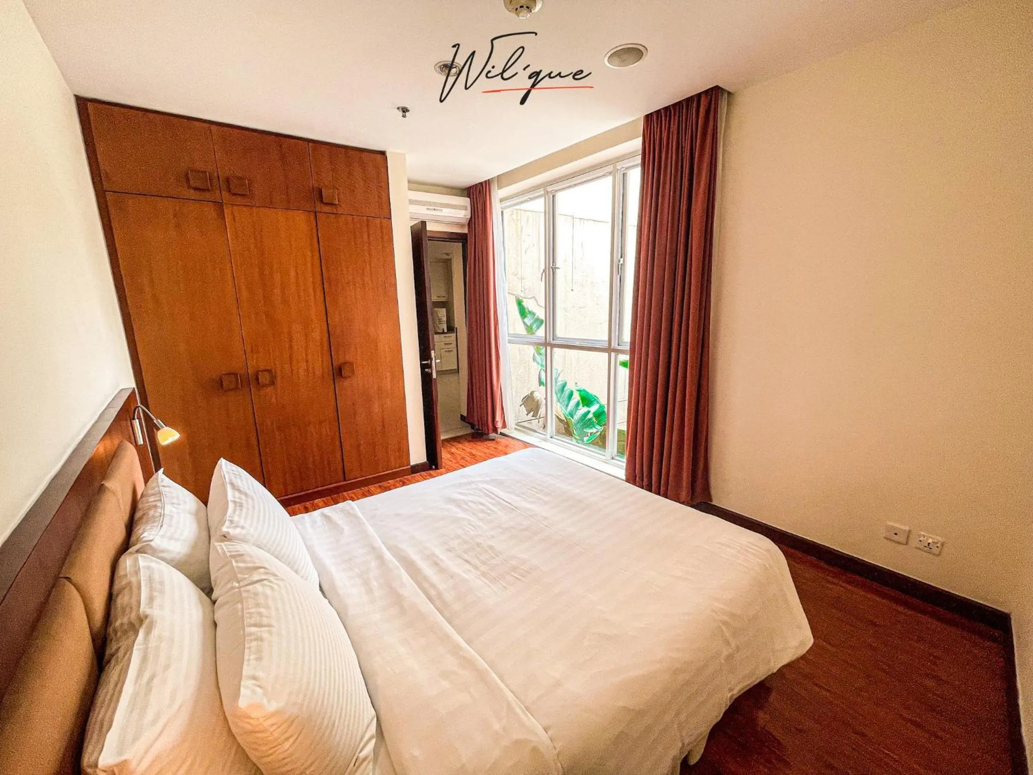 Bed in Wil'que Westlake Hotel & Residences