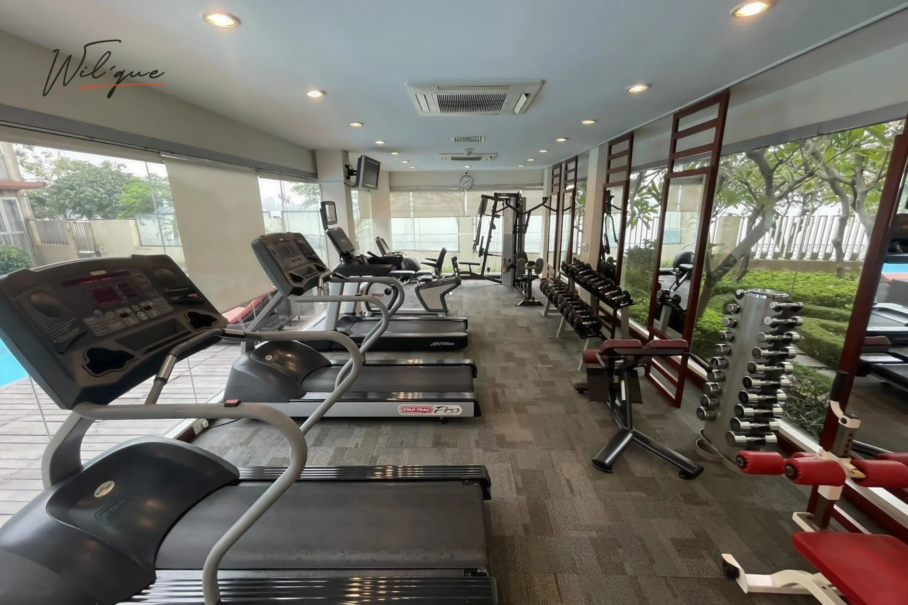 Fitness centre/facilities in Wil'que Westlake Hotel & Residences