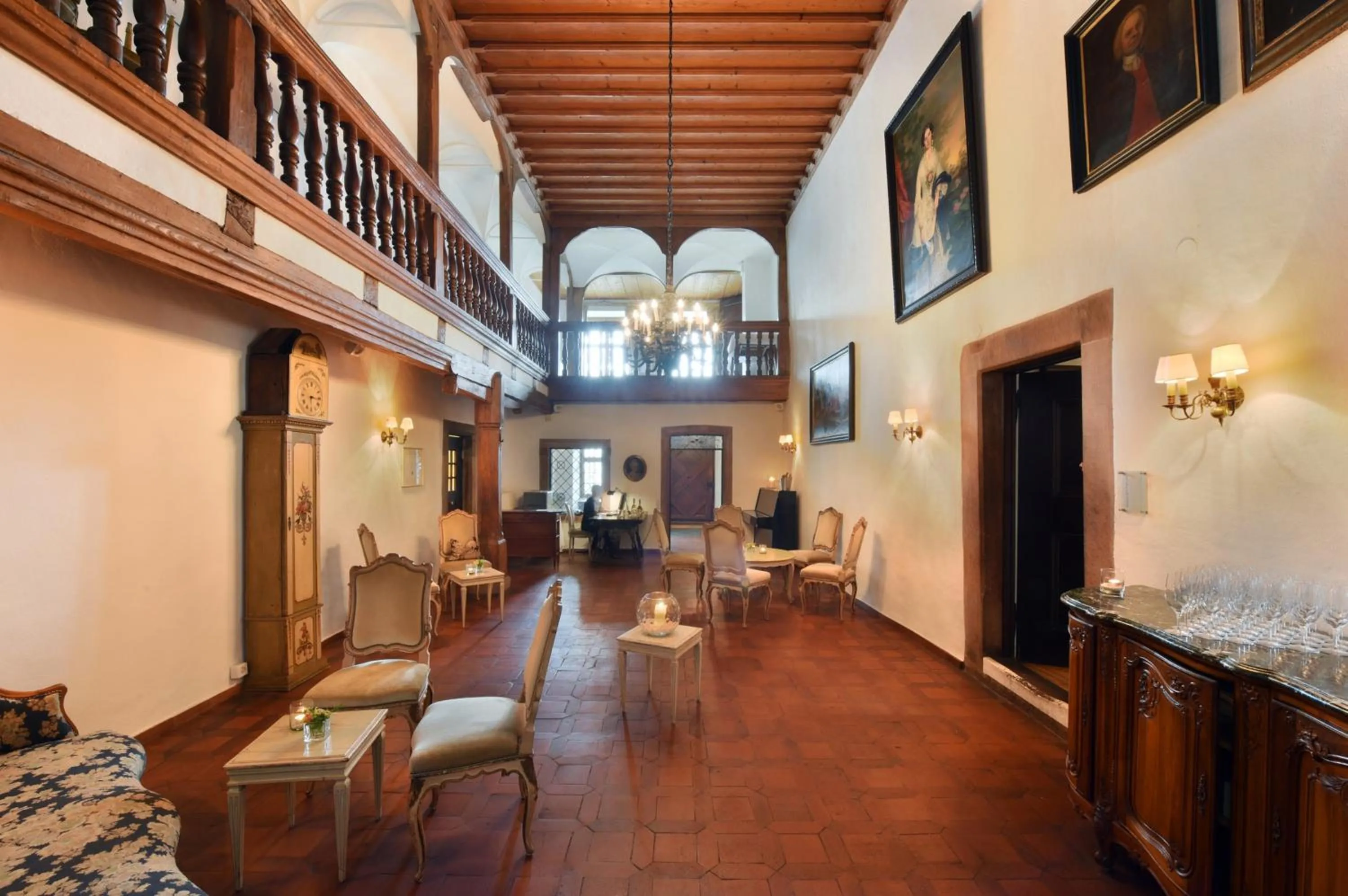 Decorative detail in Hotel im Schlosspark