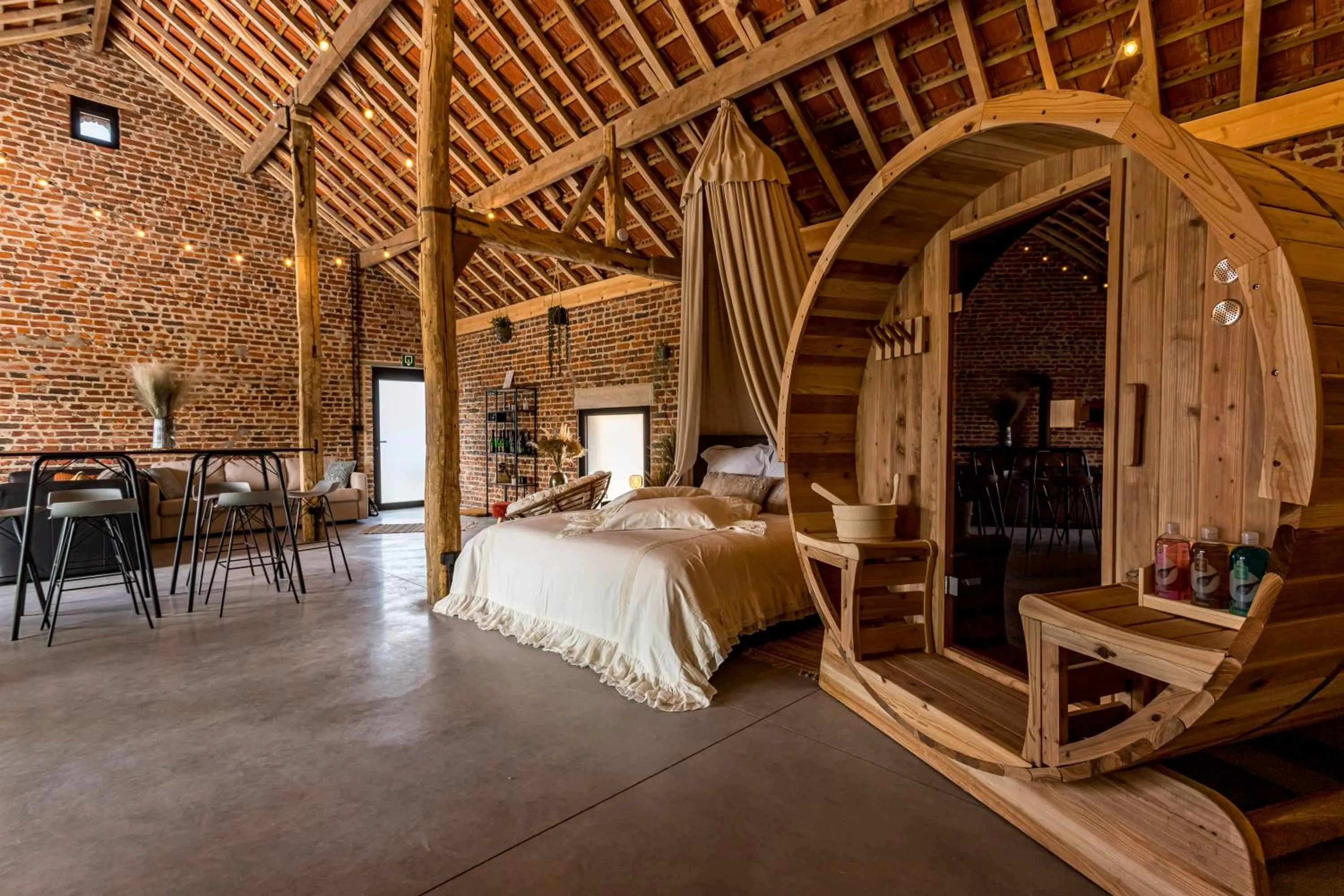 Bed in De Hoeveschuur