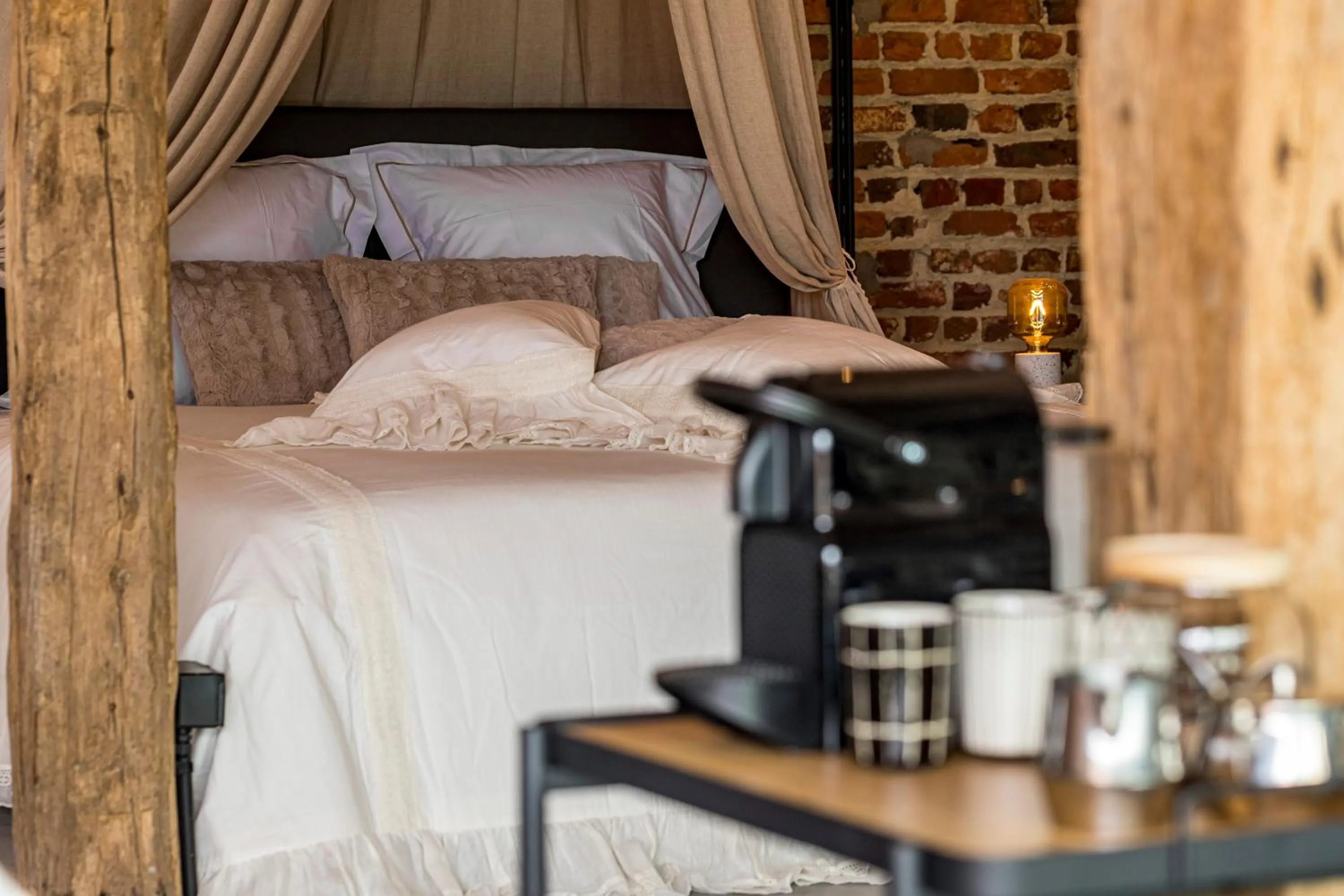 Bed in De Hoeveschuur