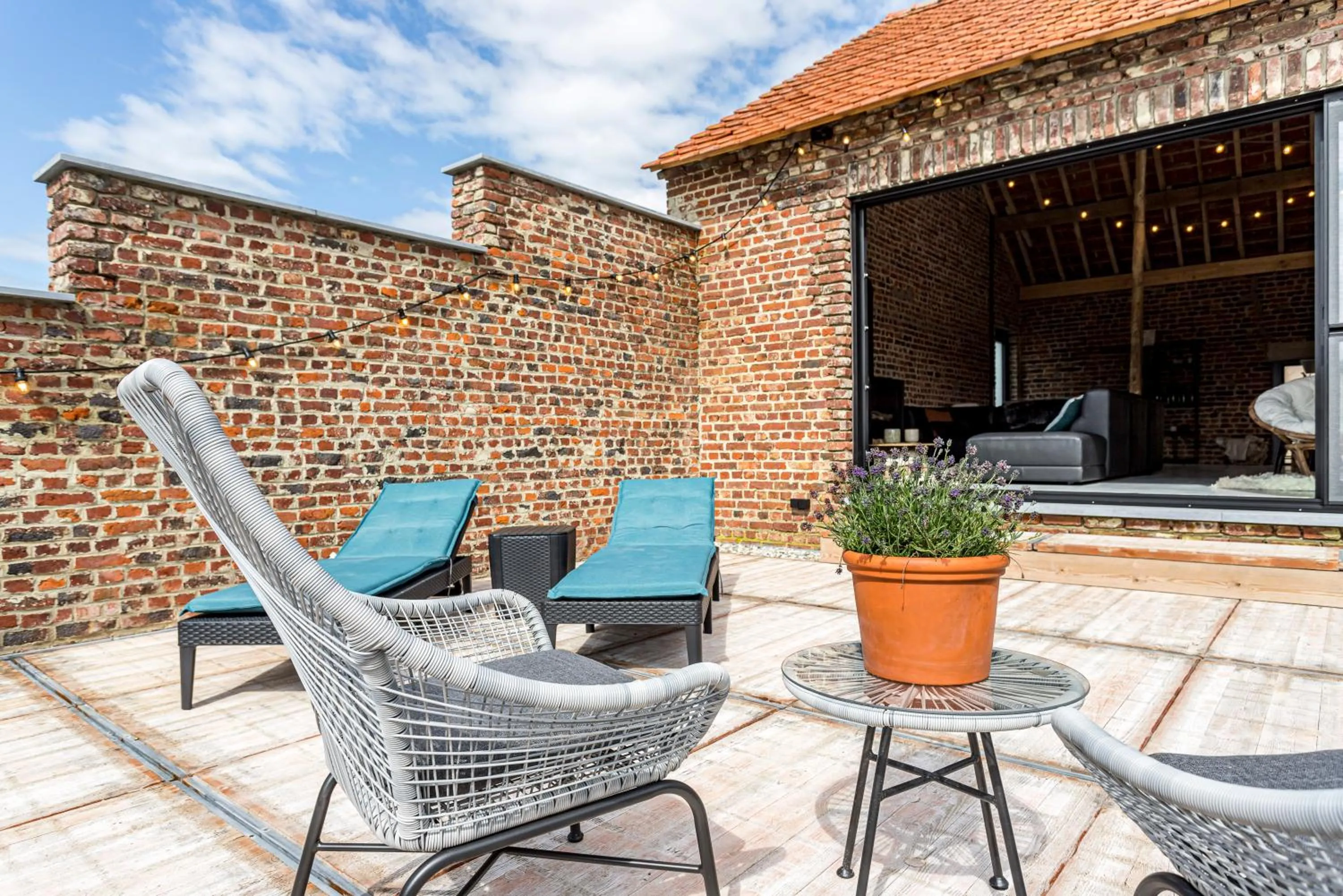 Balcony/Terrace in De Hoeveschuur