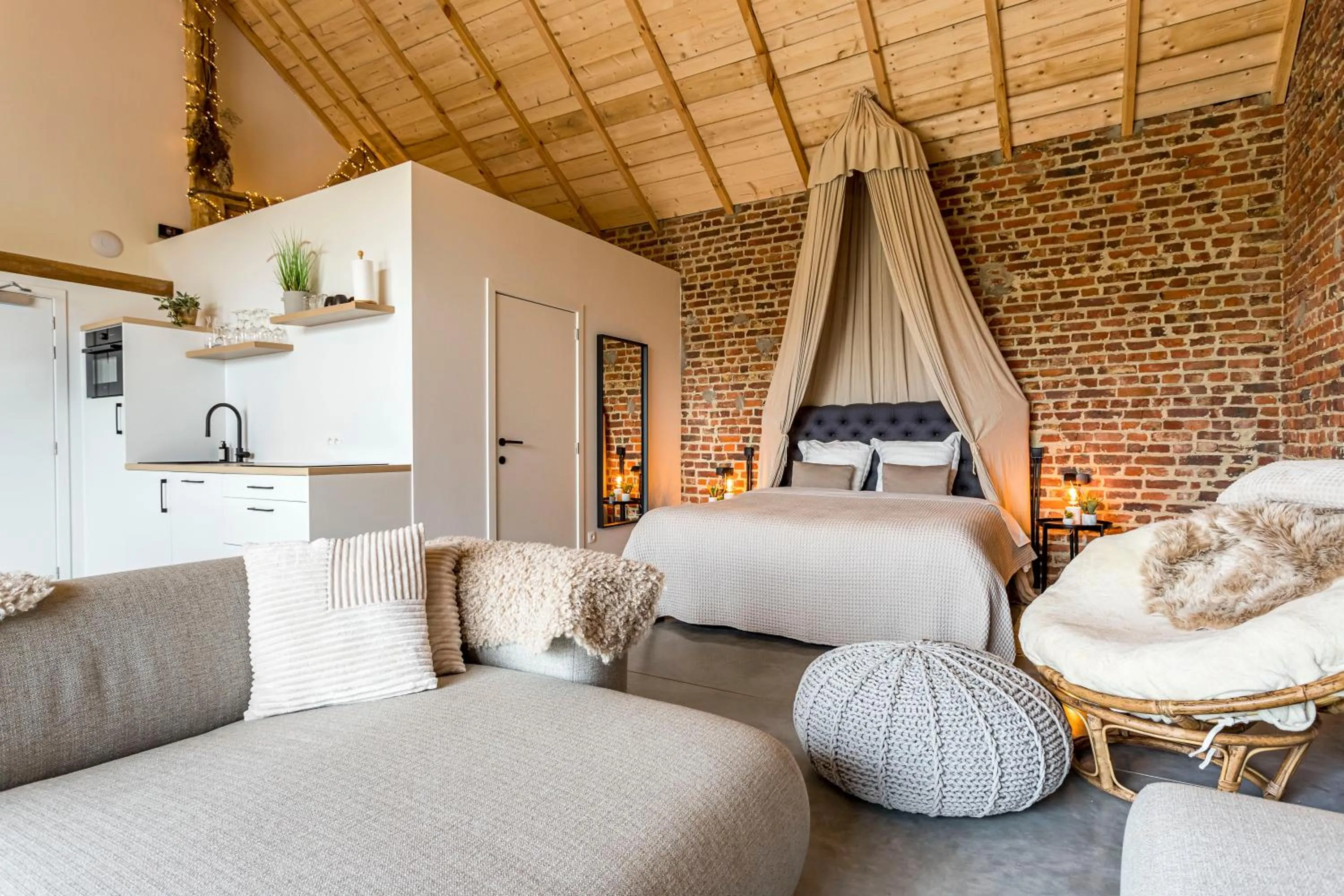 Bed in De Hoeveschuur