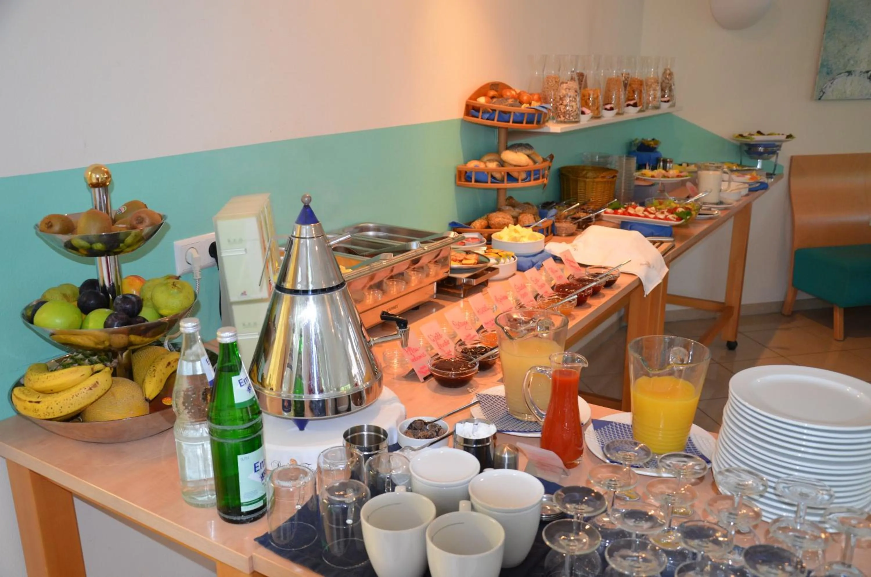 Buffet breakfast in Hotel Aquamarin