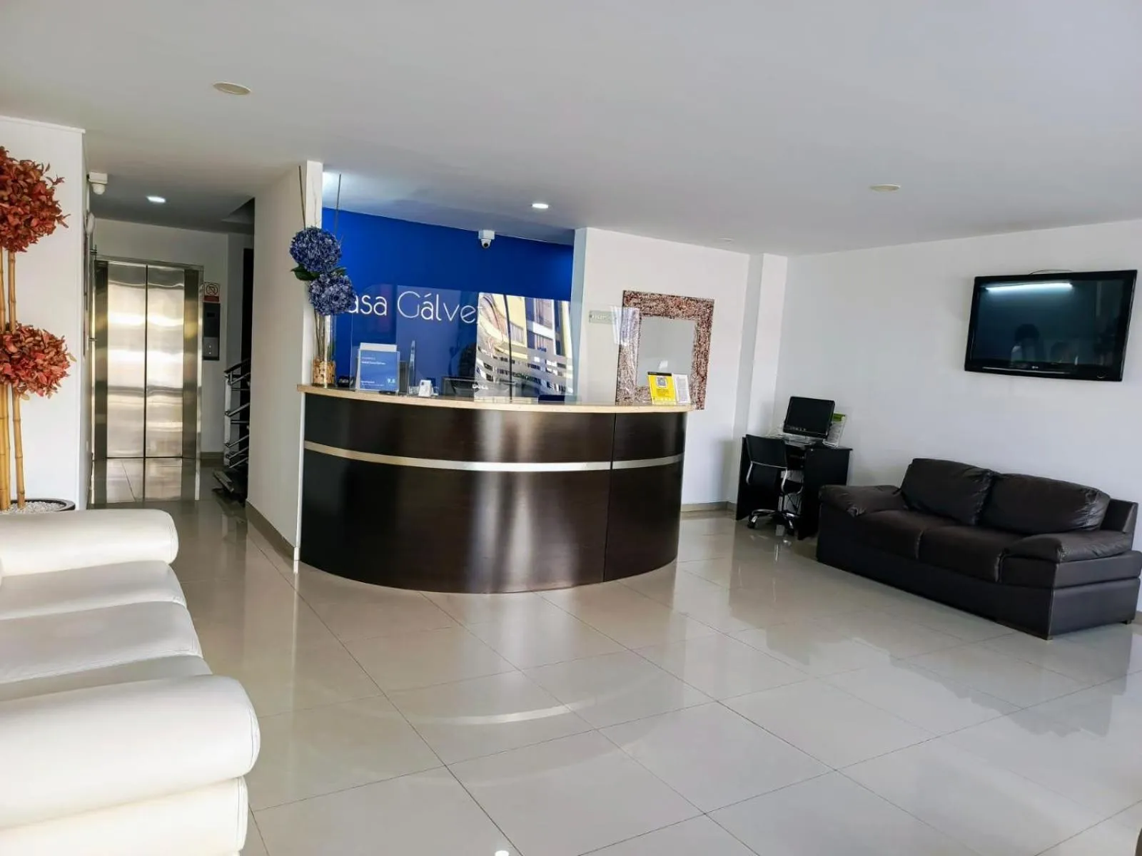 Living room in Hotel Casa Galvez