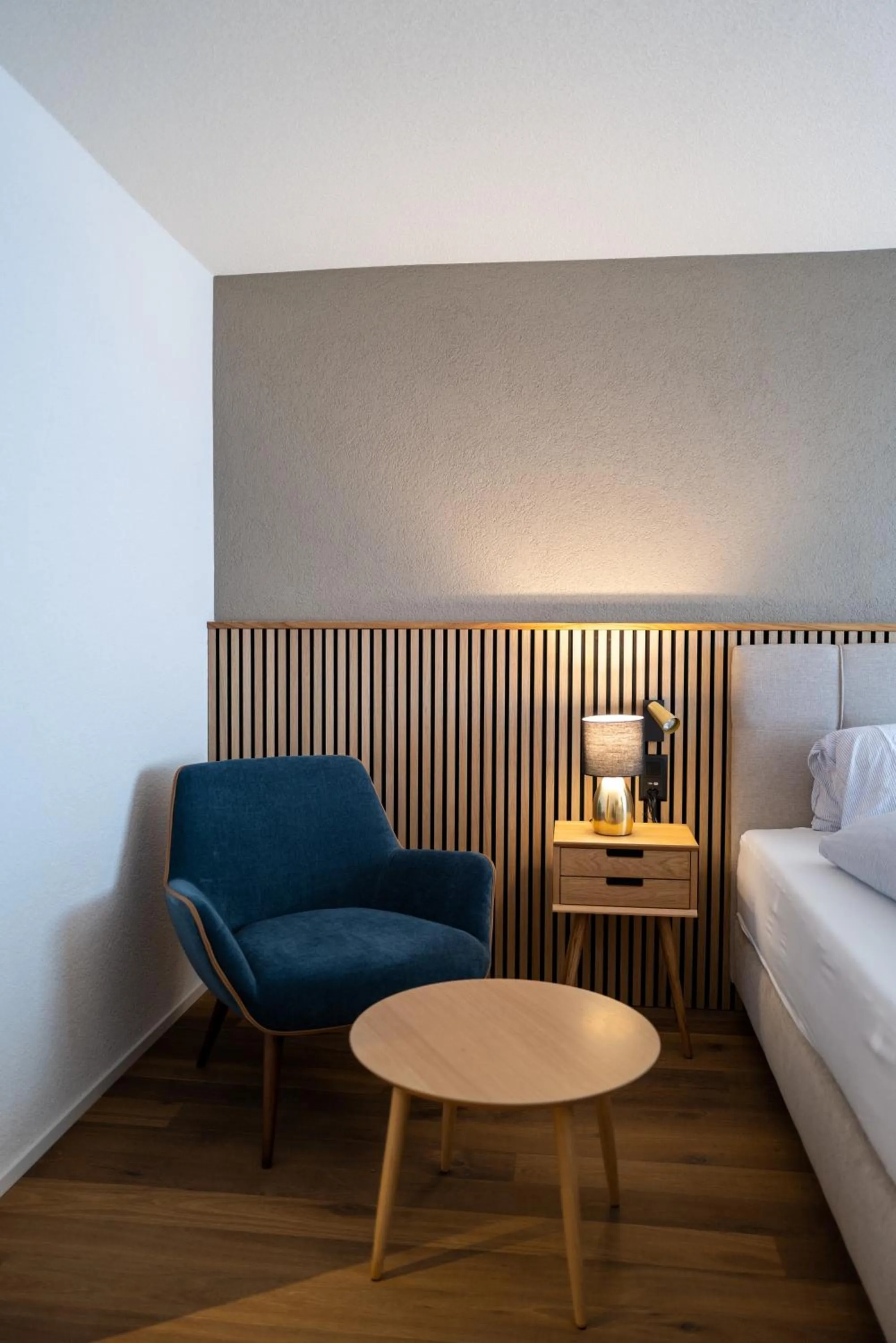 Bed in Hotel Viktoria Eden