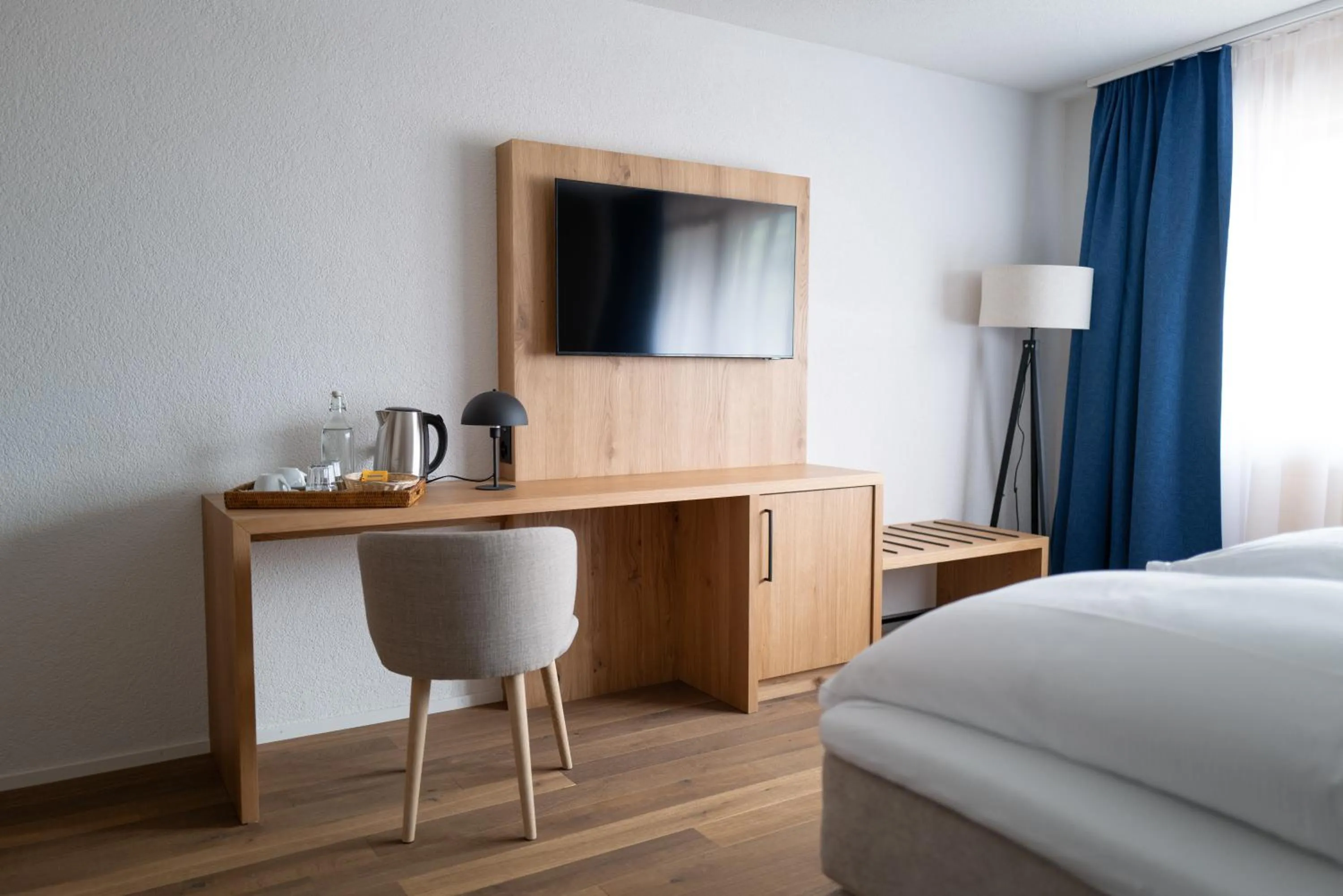 Bed in Hotel Viktoria Eden