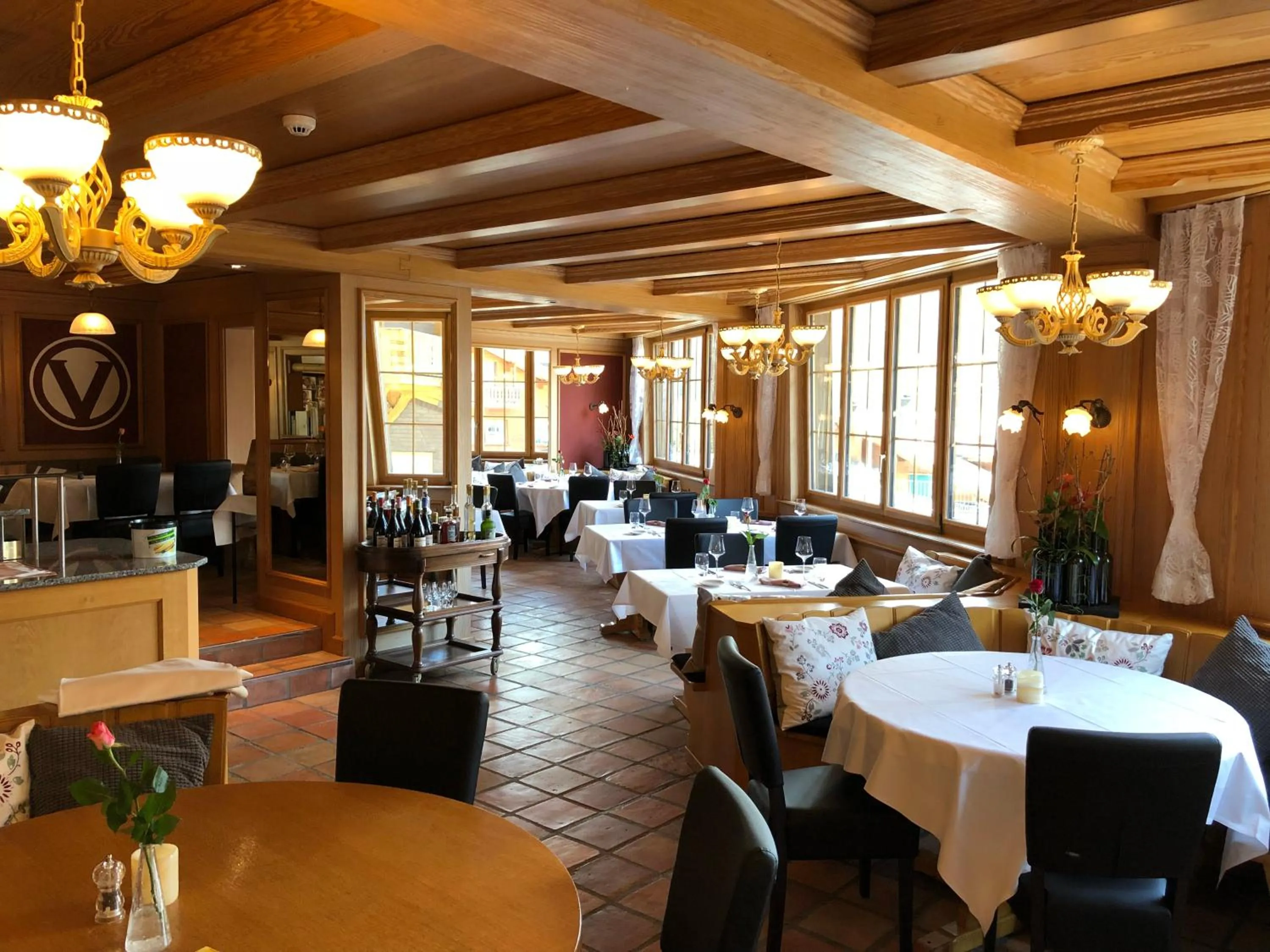 Restaurant/places to eat in Hotel Viktoria Eden