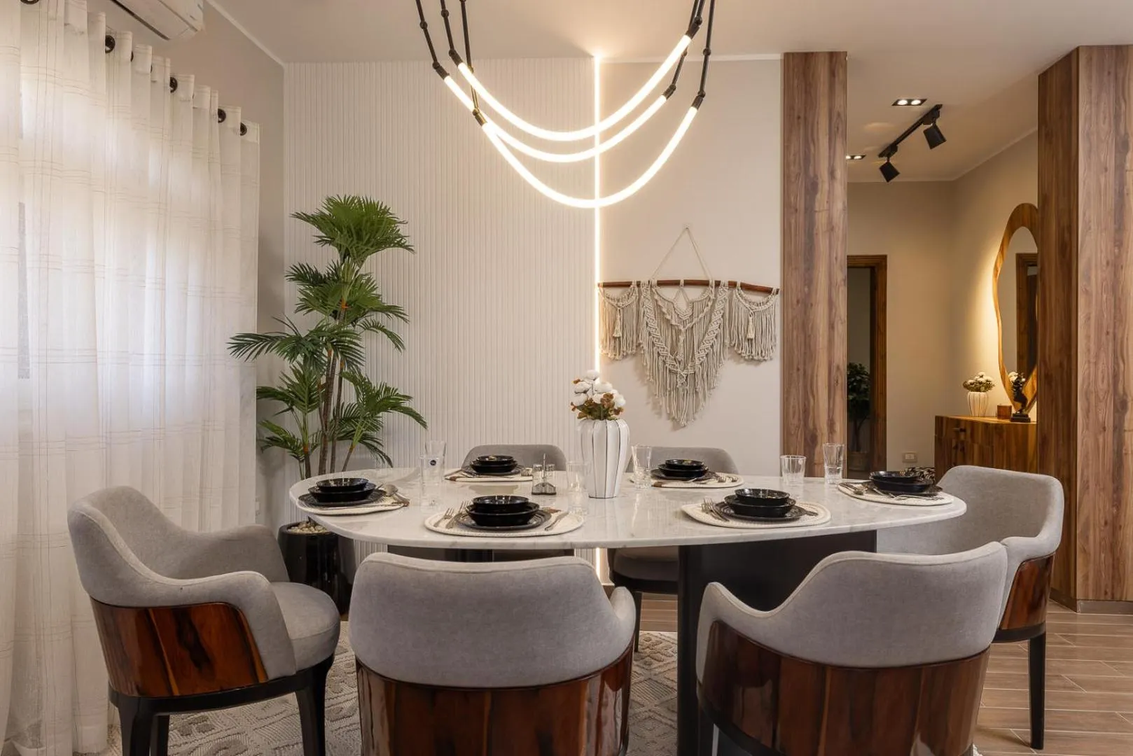 Dining area in Marina Resort New Alamein By Seven Seasons