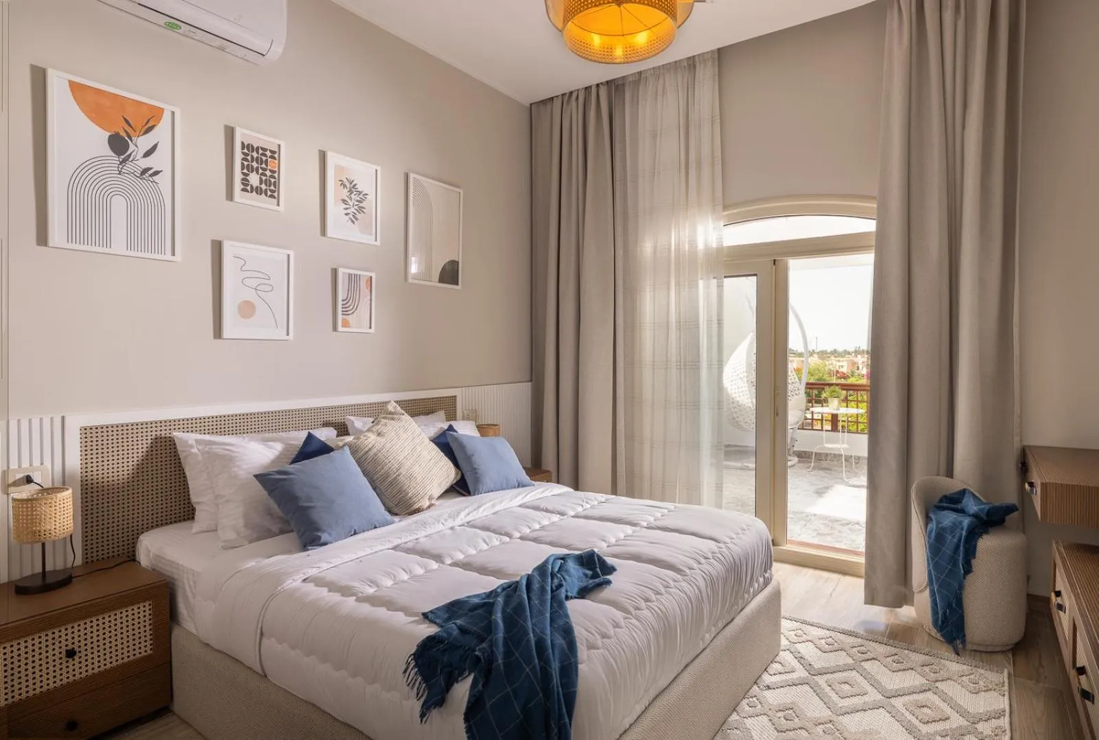 Bed in Marina Resort New Alamein By Seven Seasons