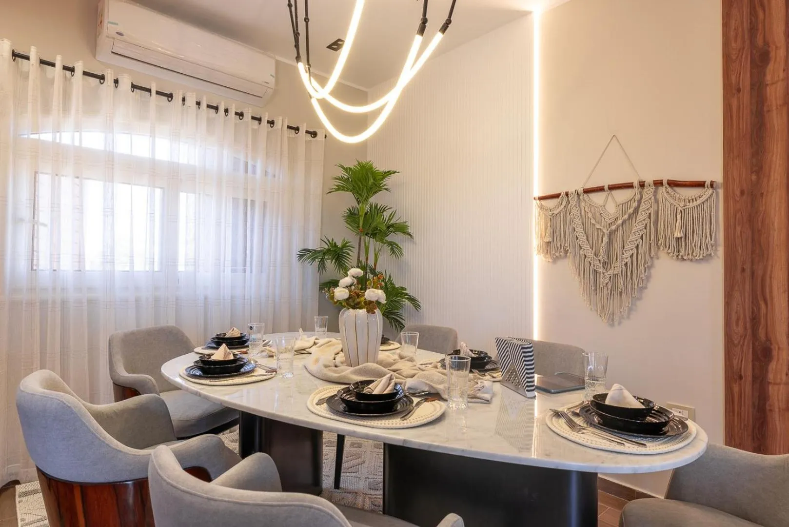 Dining area in Marina Resort New Alamein By Seven Seasons